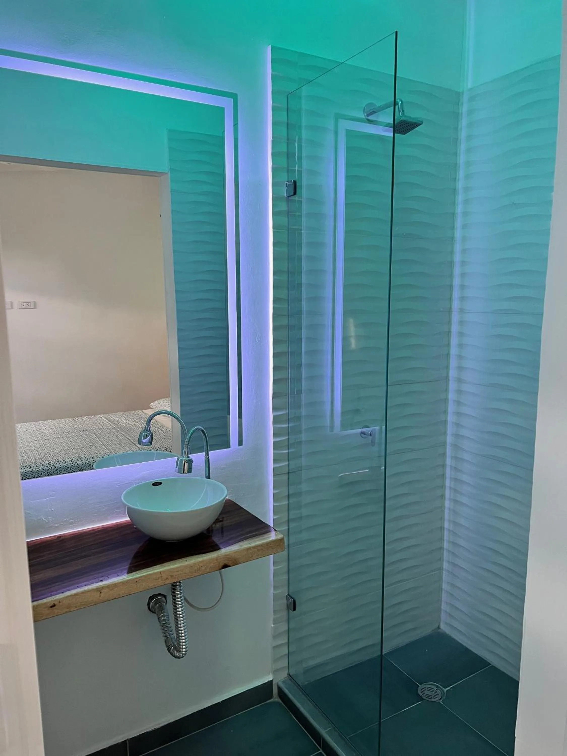 Shower in Comunidad Calle 13 Hotel Boutique