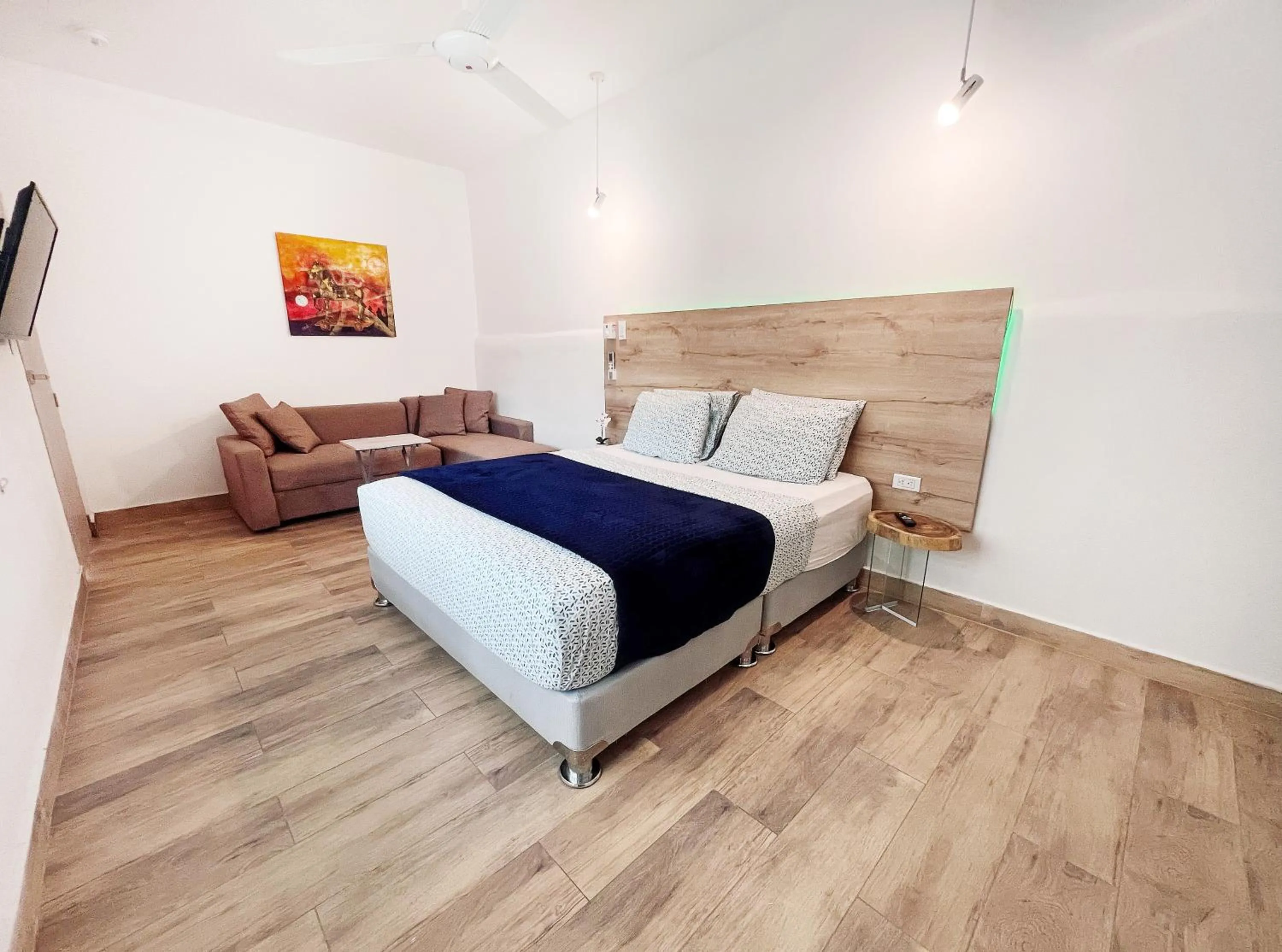 Bed in Comunidad Calle 13 Hotel Boutique