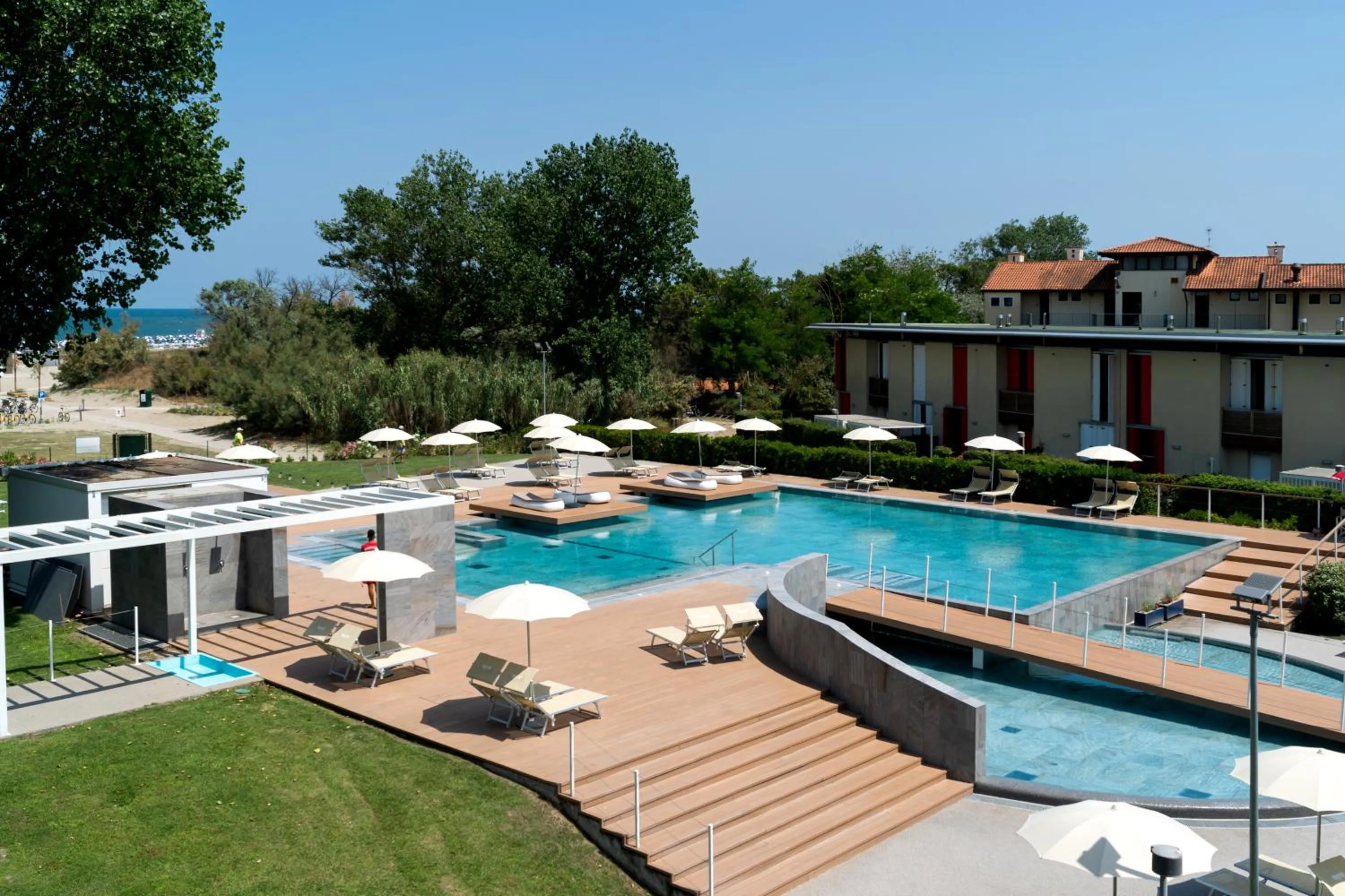 Swimming pool in Isola di Albarella Hotel Capo Nord