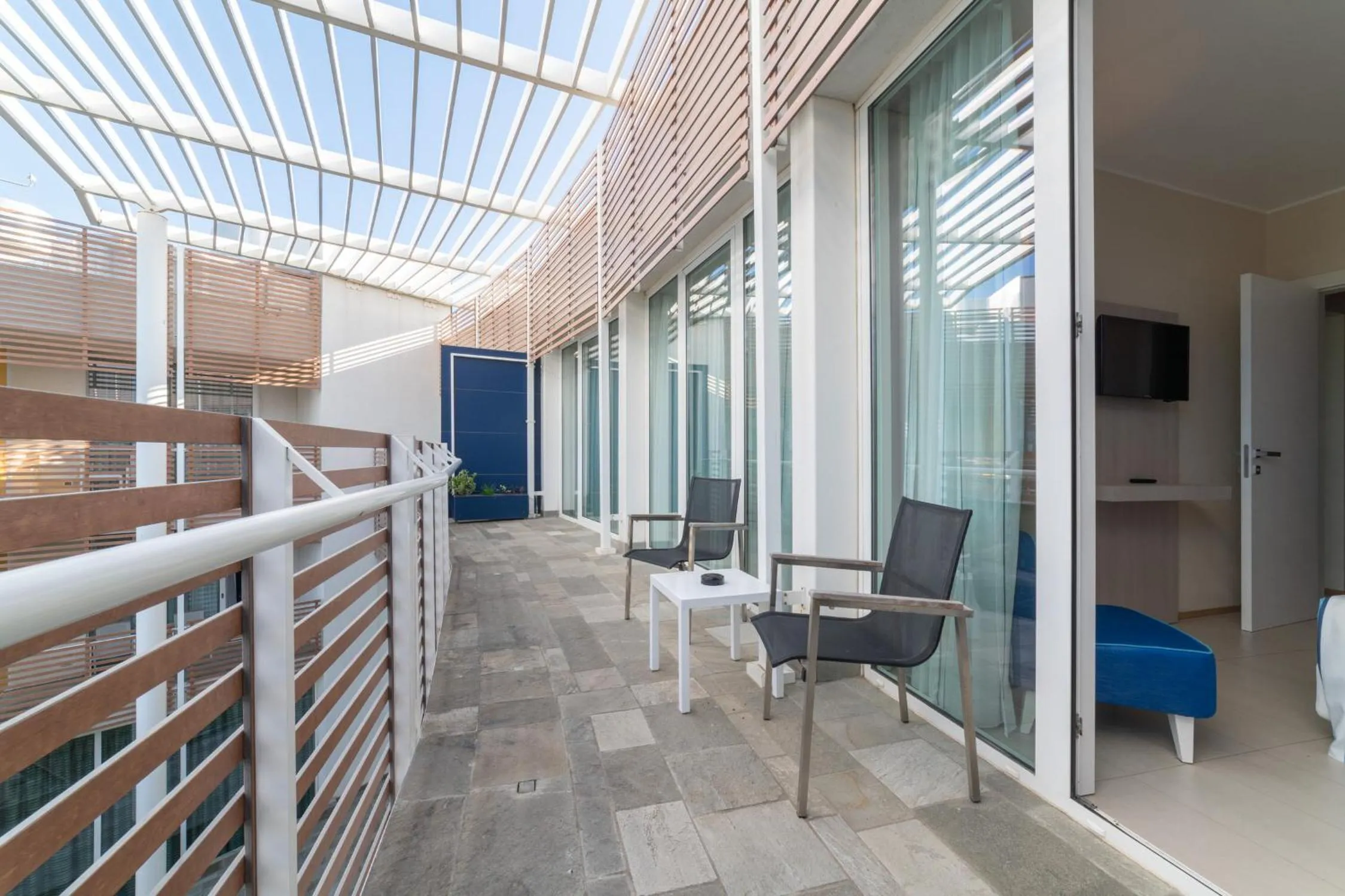 Balcony/Terrace in Isola di Albarella Hotel Capo Nord