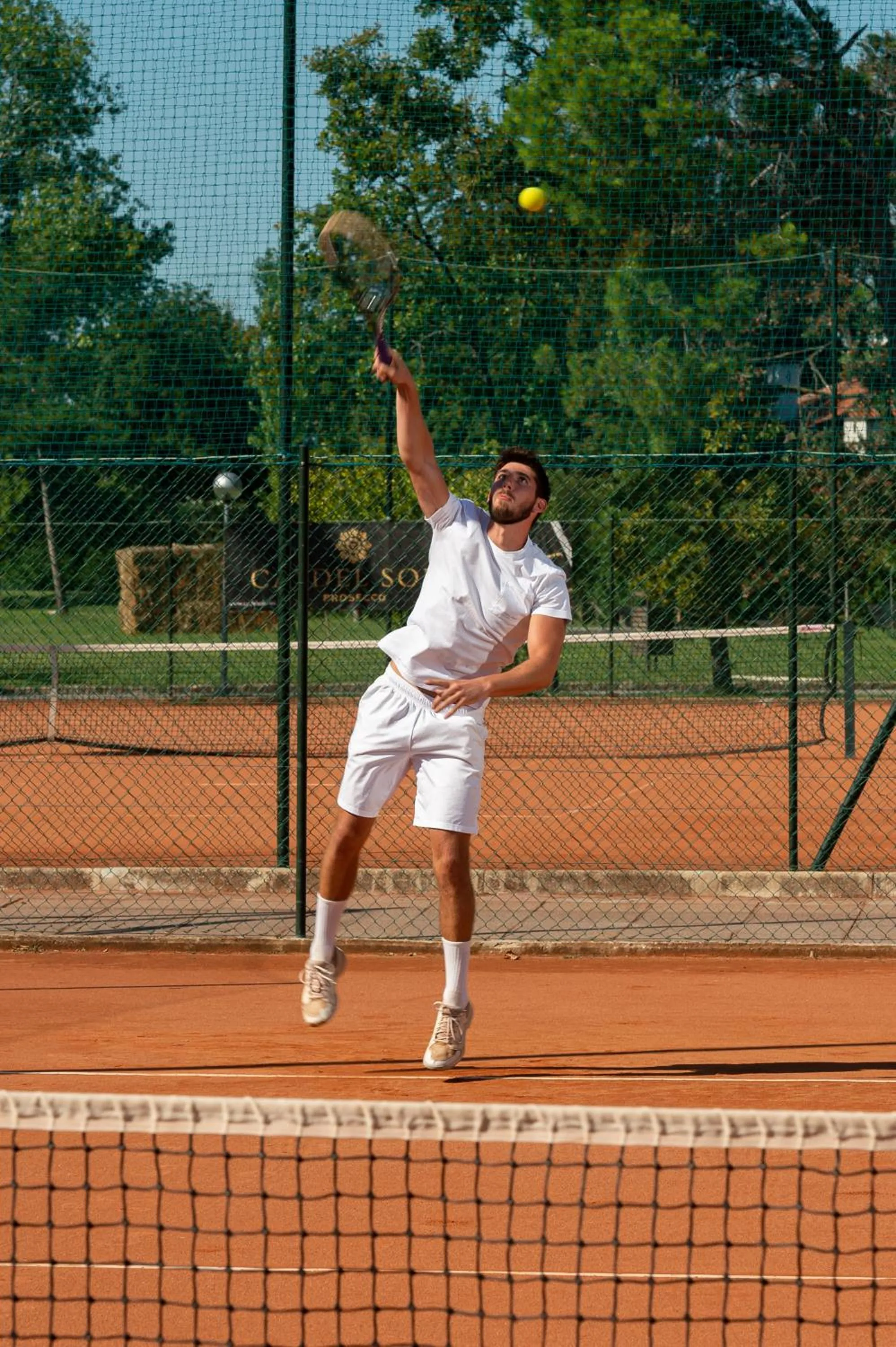 Tennis court in Isola di Albarella Hotel Capo Nord