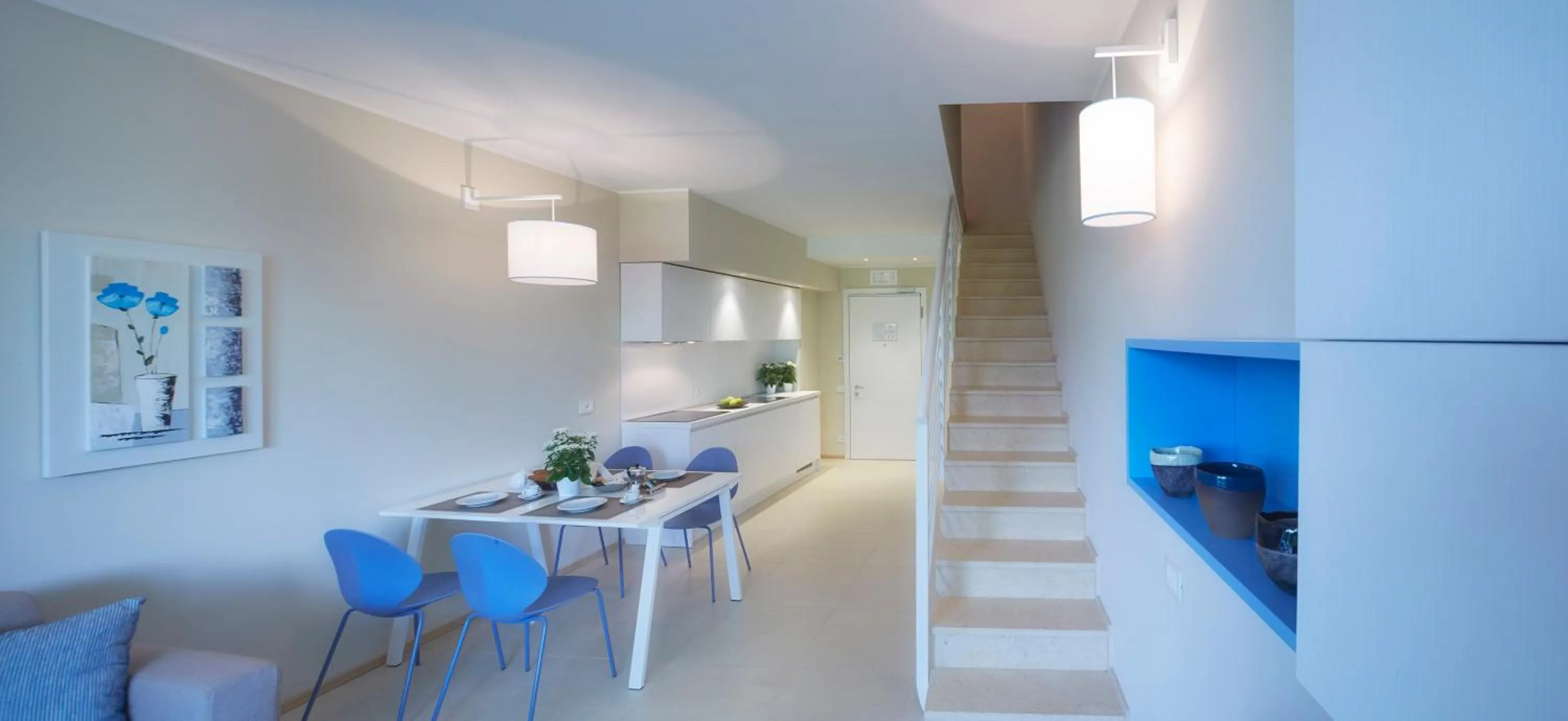 Kitchen or kitchenette in Isola di Albarella Hotel Capo Nord