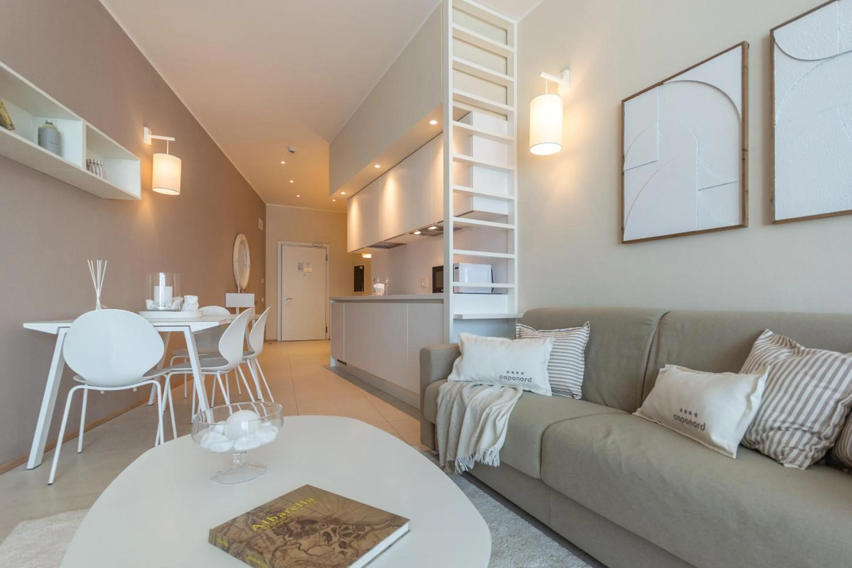 Kitchen or kitchenette in Isola di Albarella Hotel Capo Nord