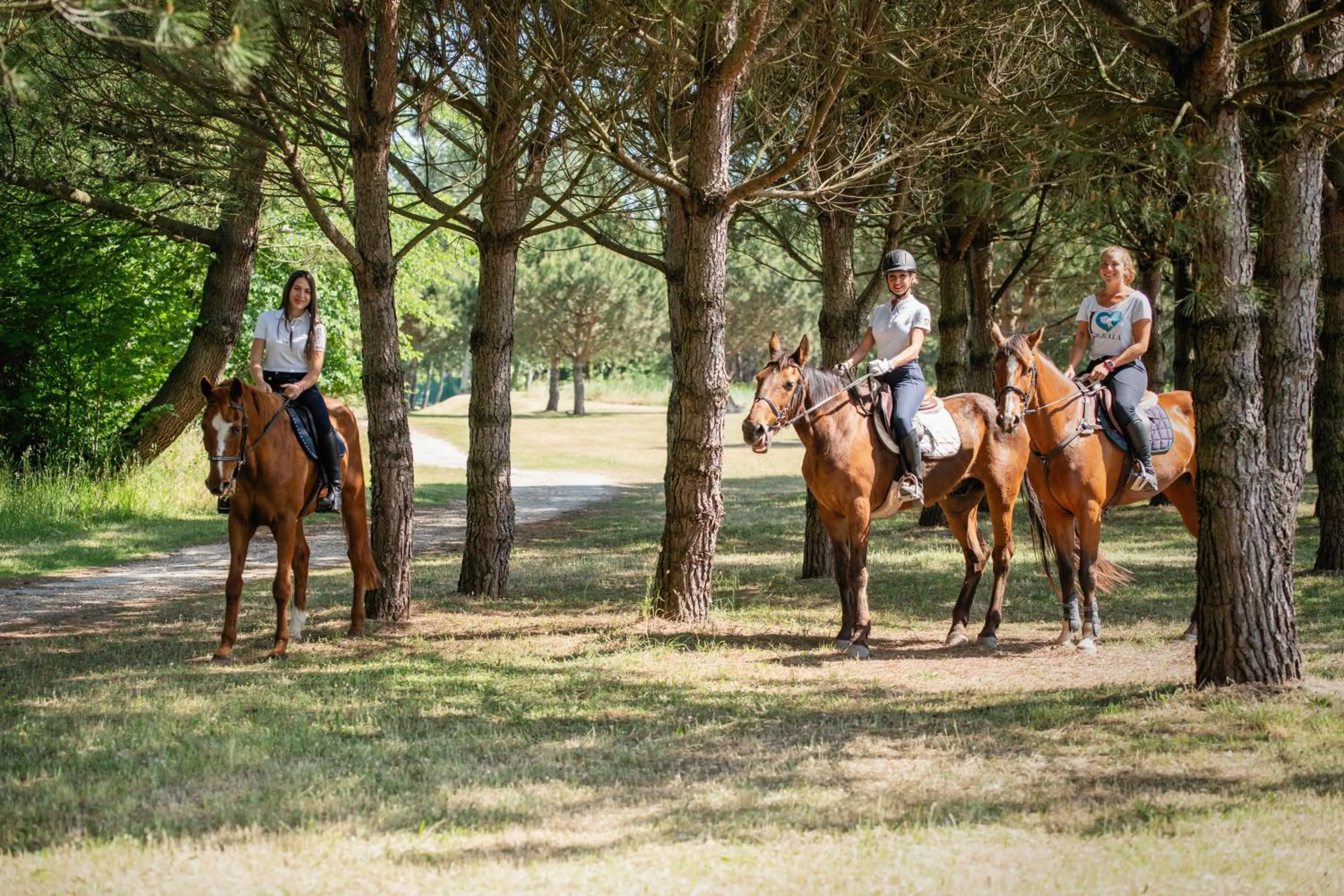 Horse-riding in Isola di Albarella Hotel Capo Nord