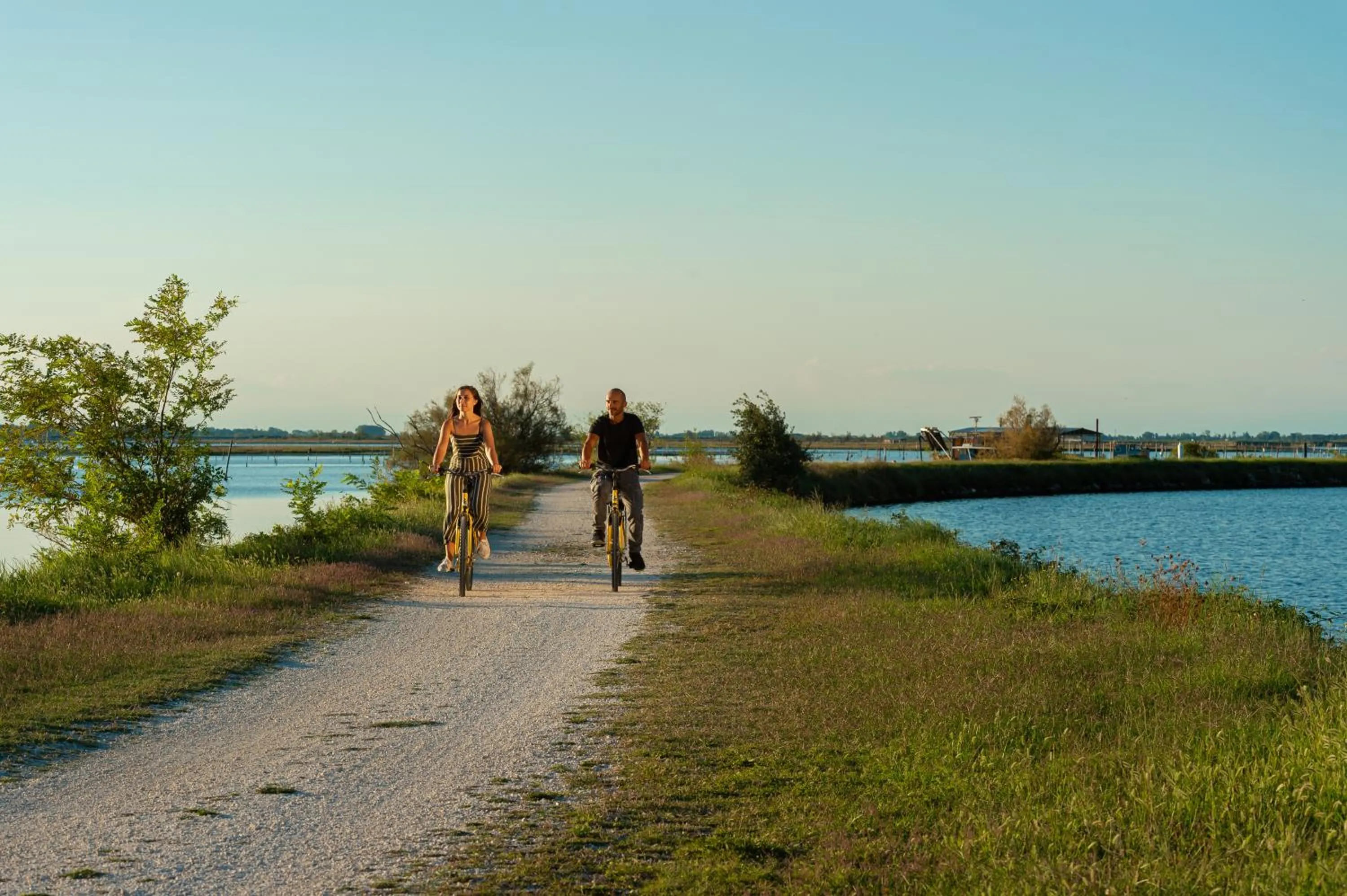 Cycling in Isola di Albarella Hotel Capo Nord