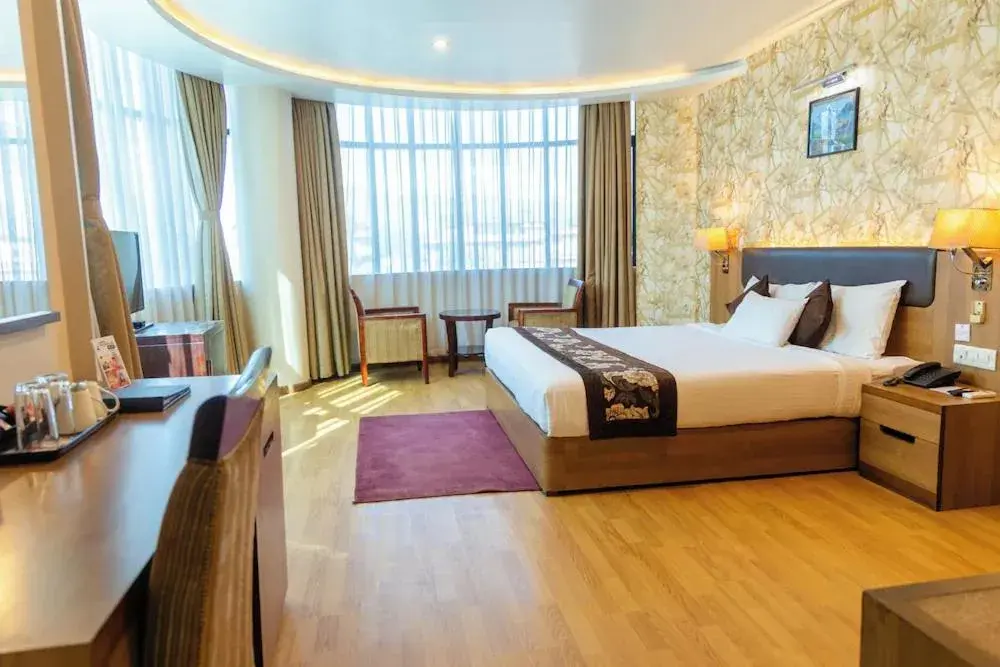 Bed in Hotel Mirage Regency Bed in Hotel Mirage Regency