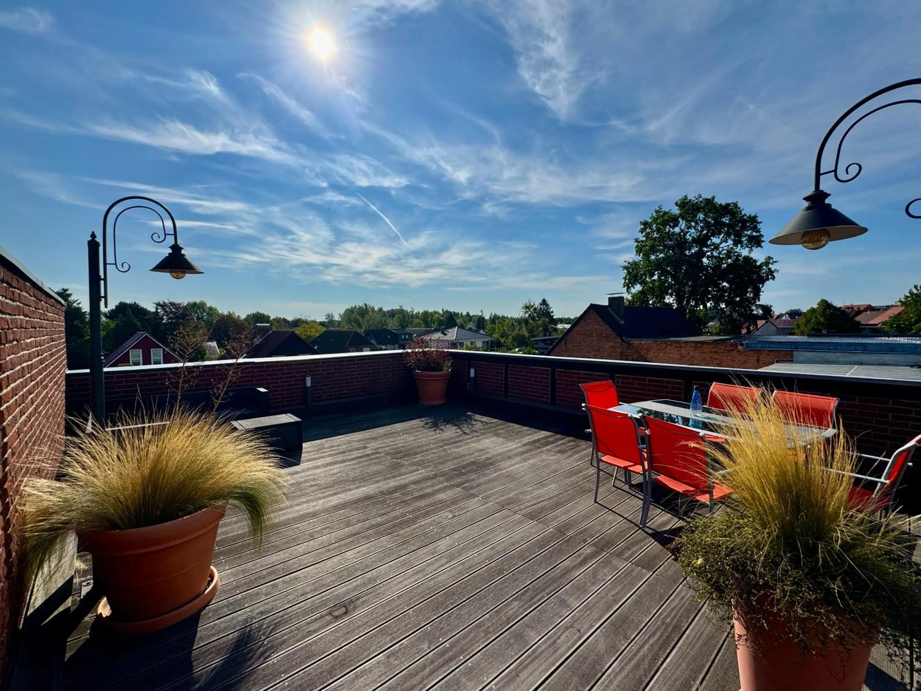 Balcony/Terrace in MEINpartments Wolfsburg