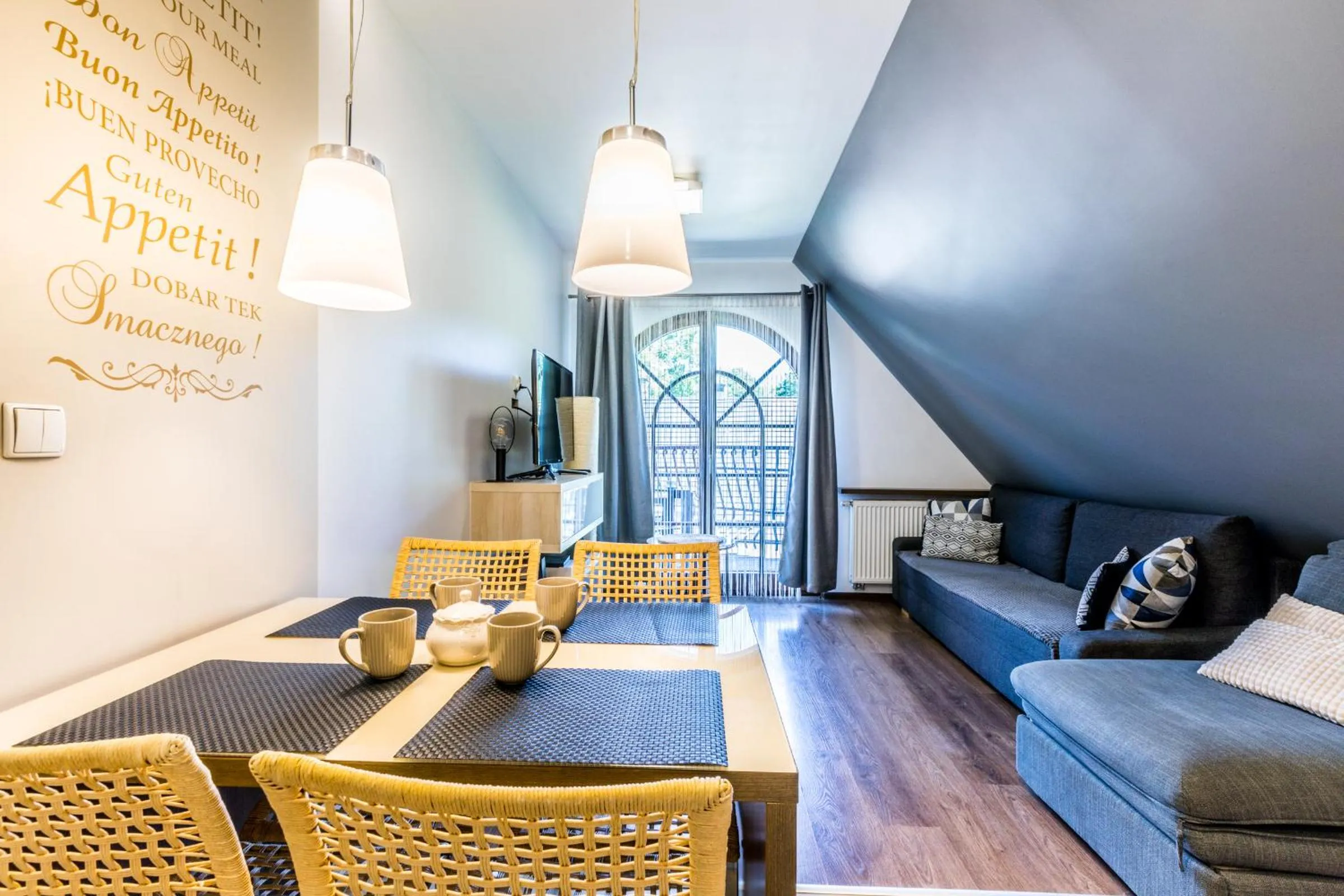 Living room in ApartHost Rezydencja Sienkiewicza