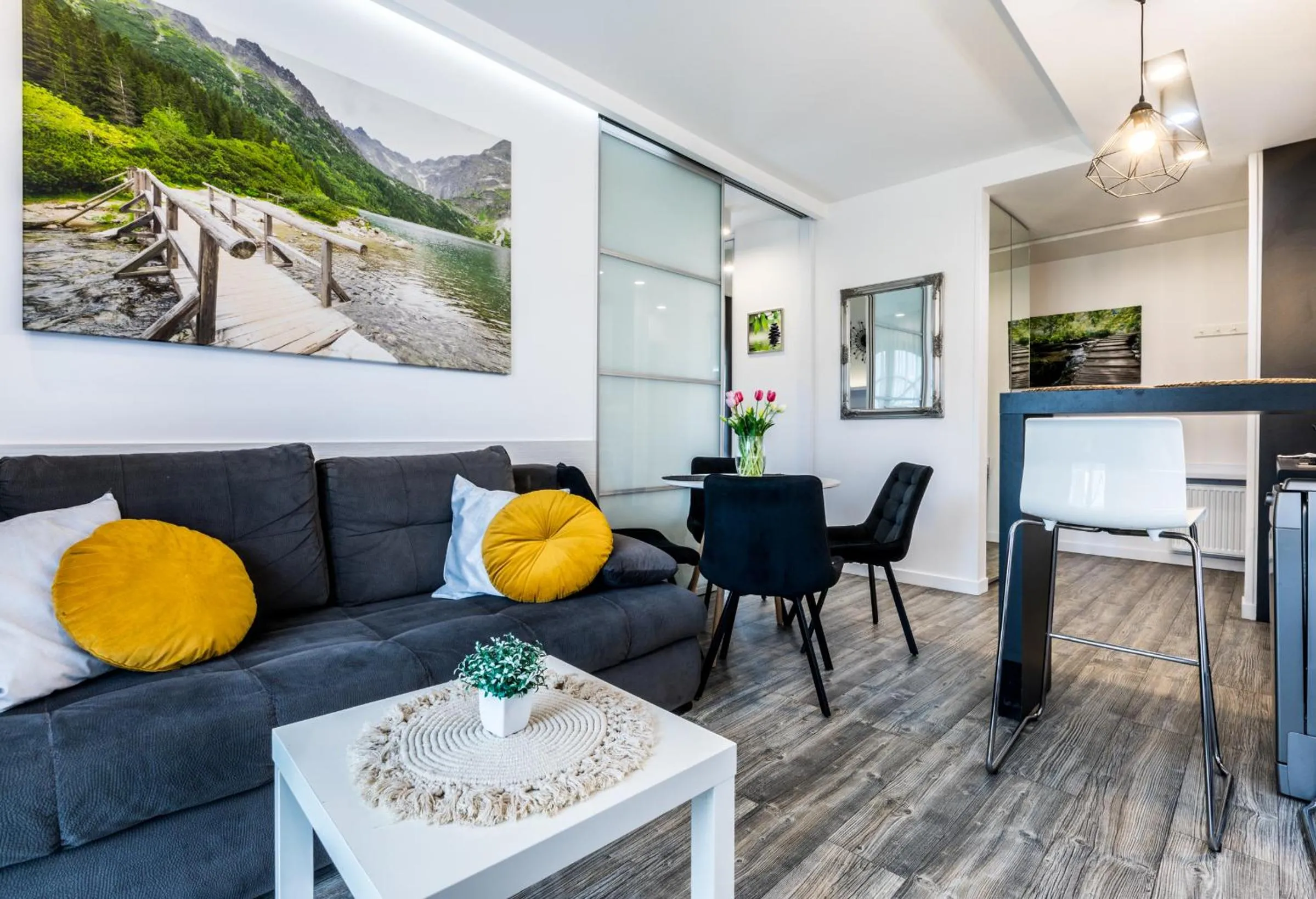 Living room in ApartHost Rezydencja Sienkiewicza