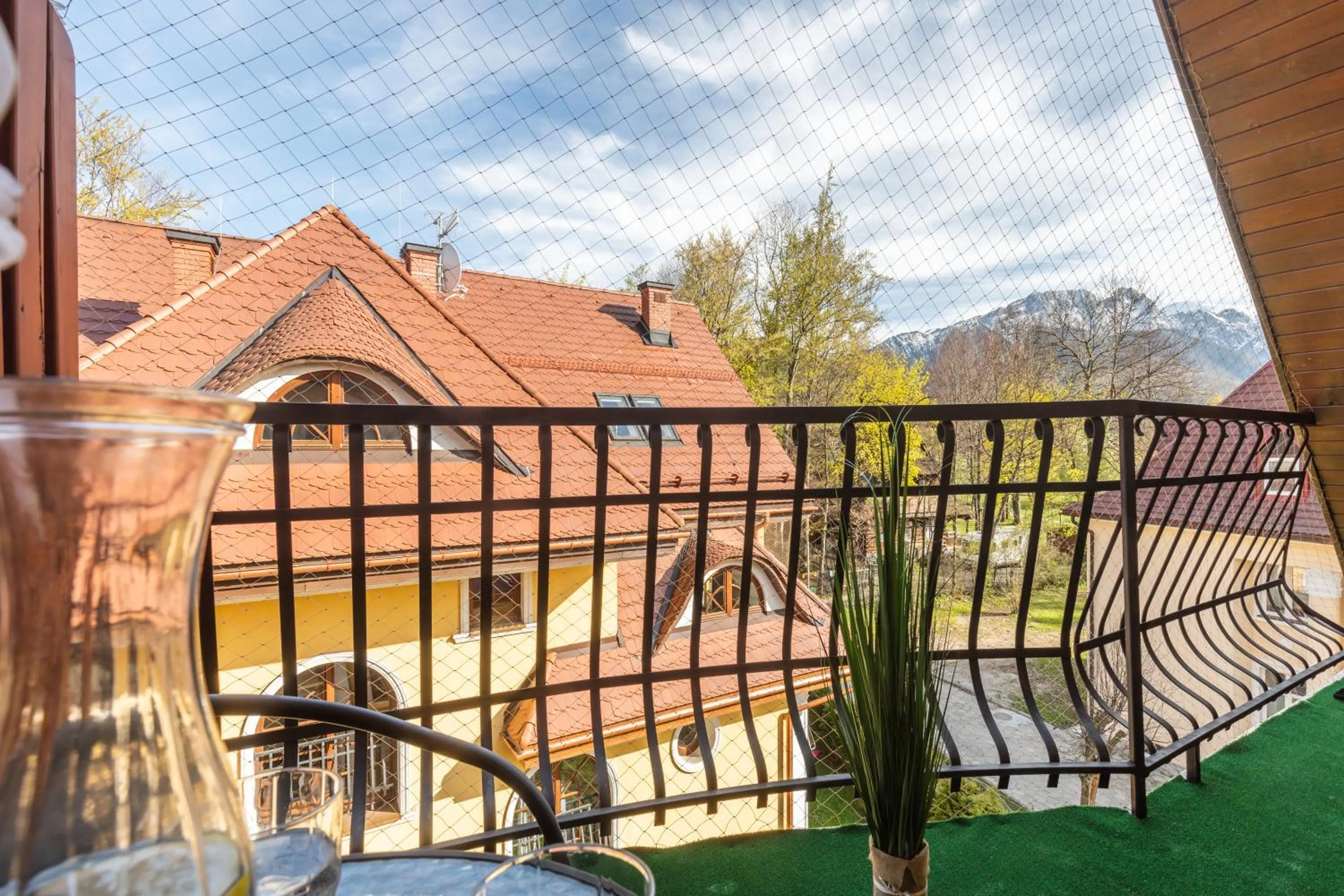 Balcony/Terrace in ApartHost Rezydencja Sienkiewicza