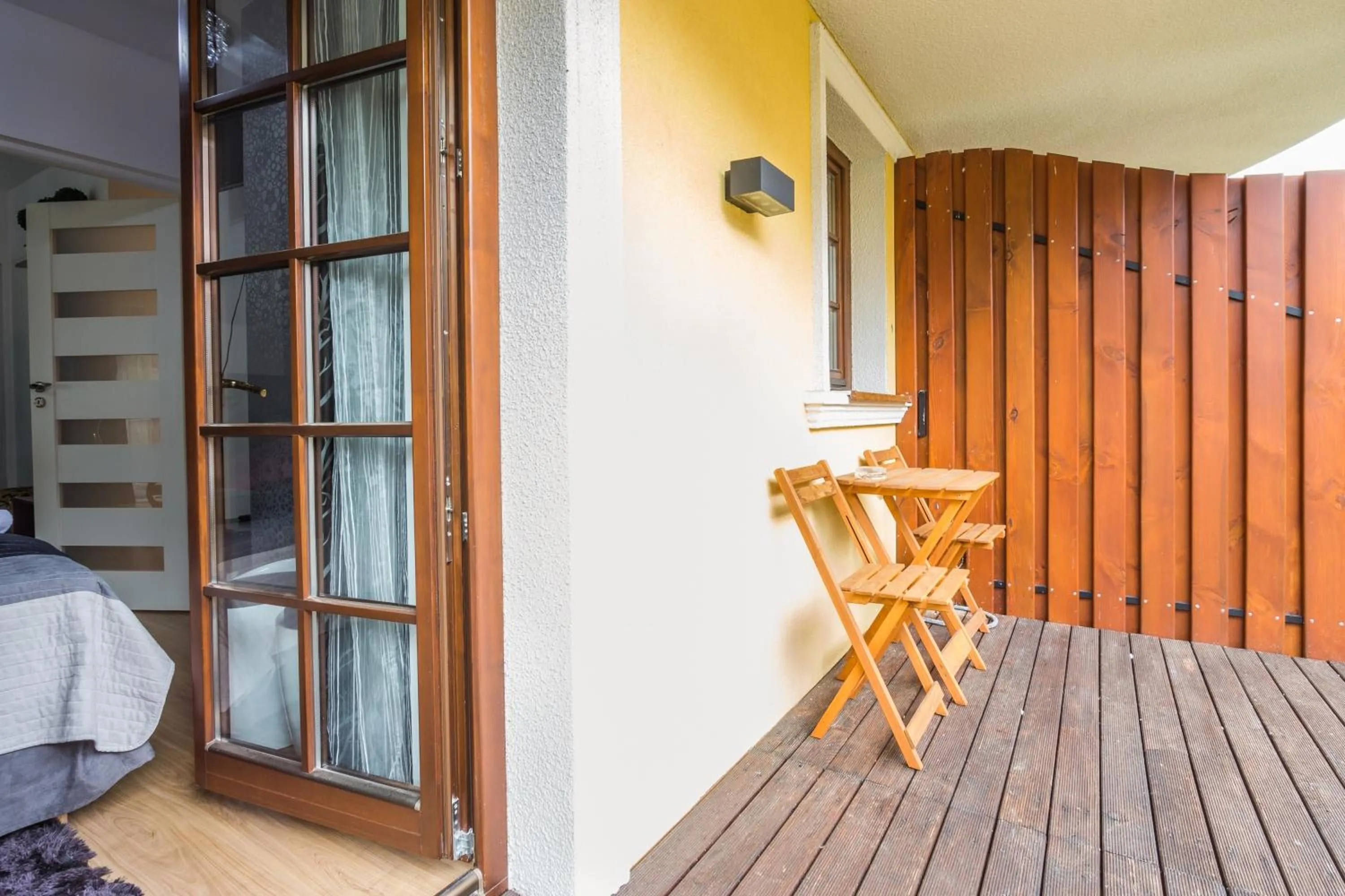 Balcony/Terrace in ApartHost Rezydencja Sienkiewicza