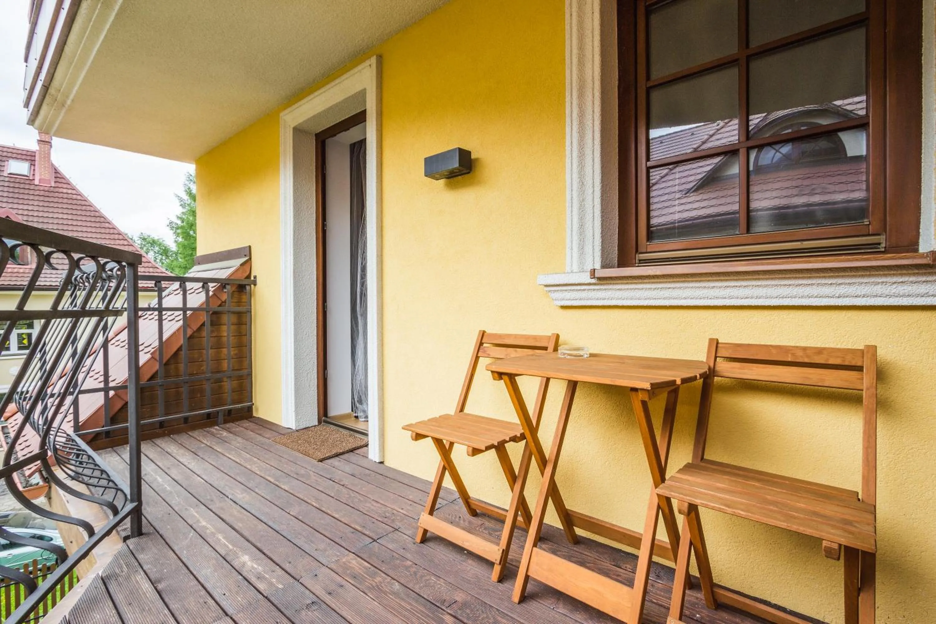 Balcony/Terrace in ApartHost Rezydencja Sienkiewicza