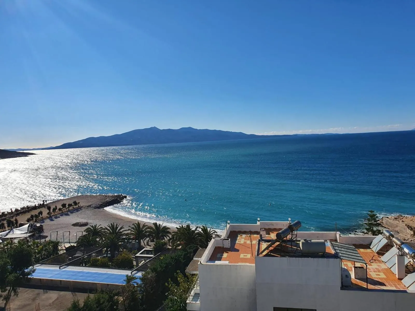 Sea view in Seawave Hotel