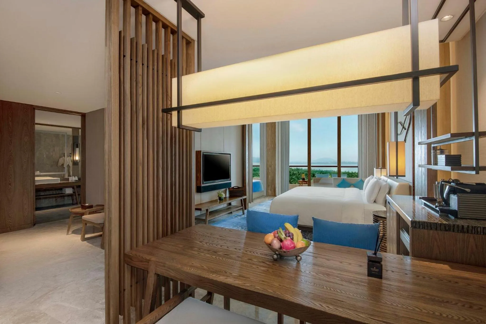 Photo of the whole room, Bed in InterContinental Sanya Haitang Bay Resort by IHG