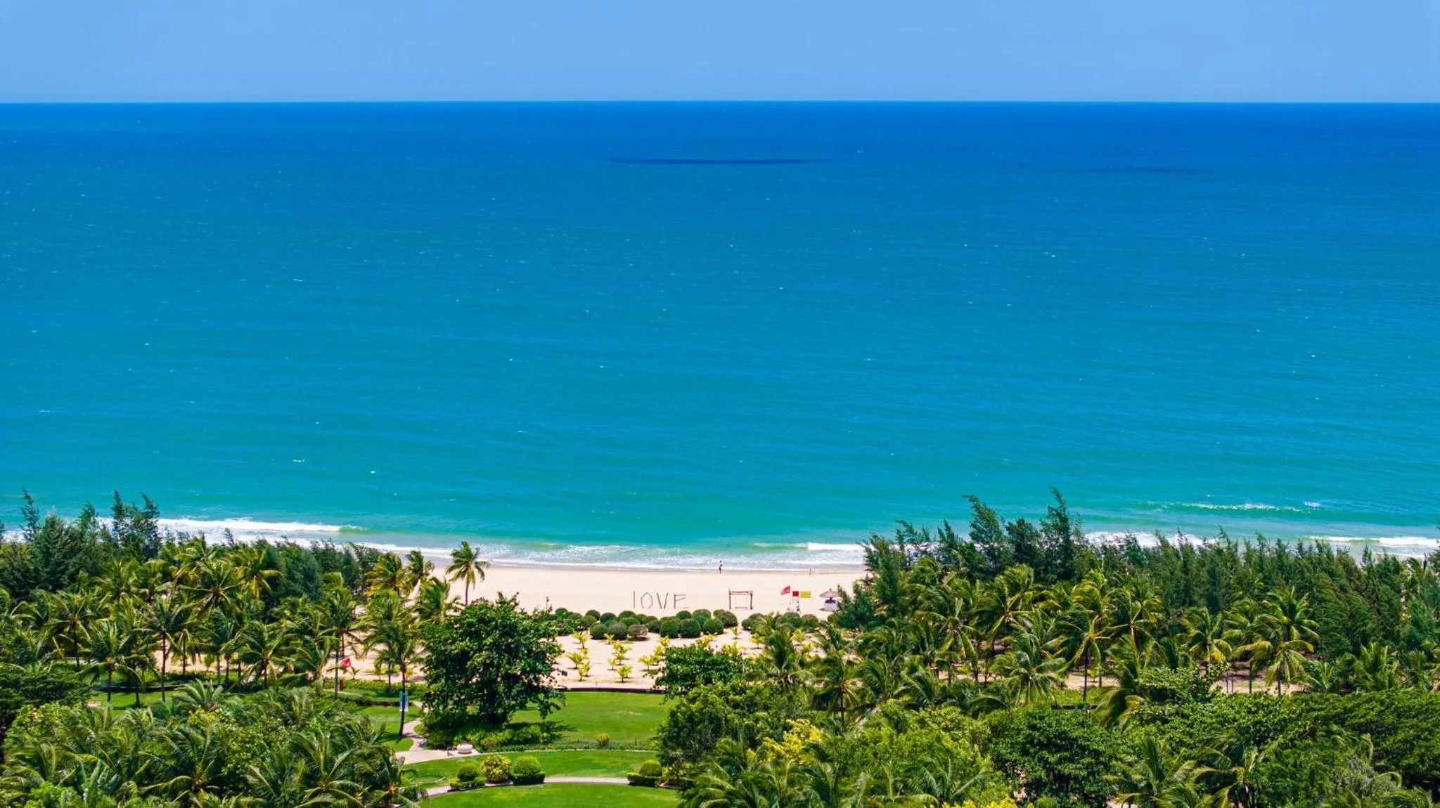 Decorative detail in InterContinental Sanya Haitang Bay Resort by IHG