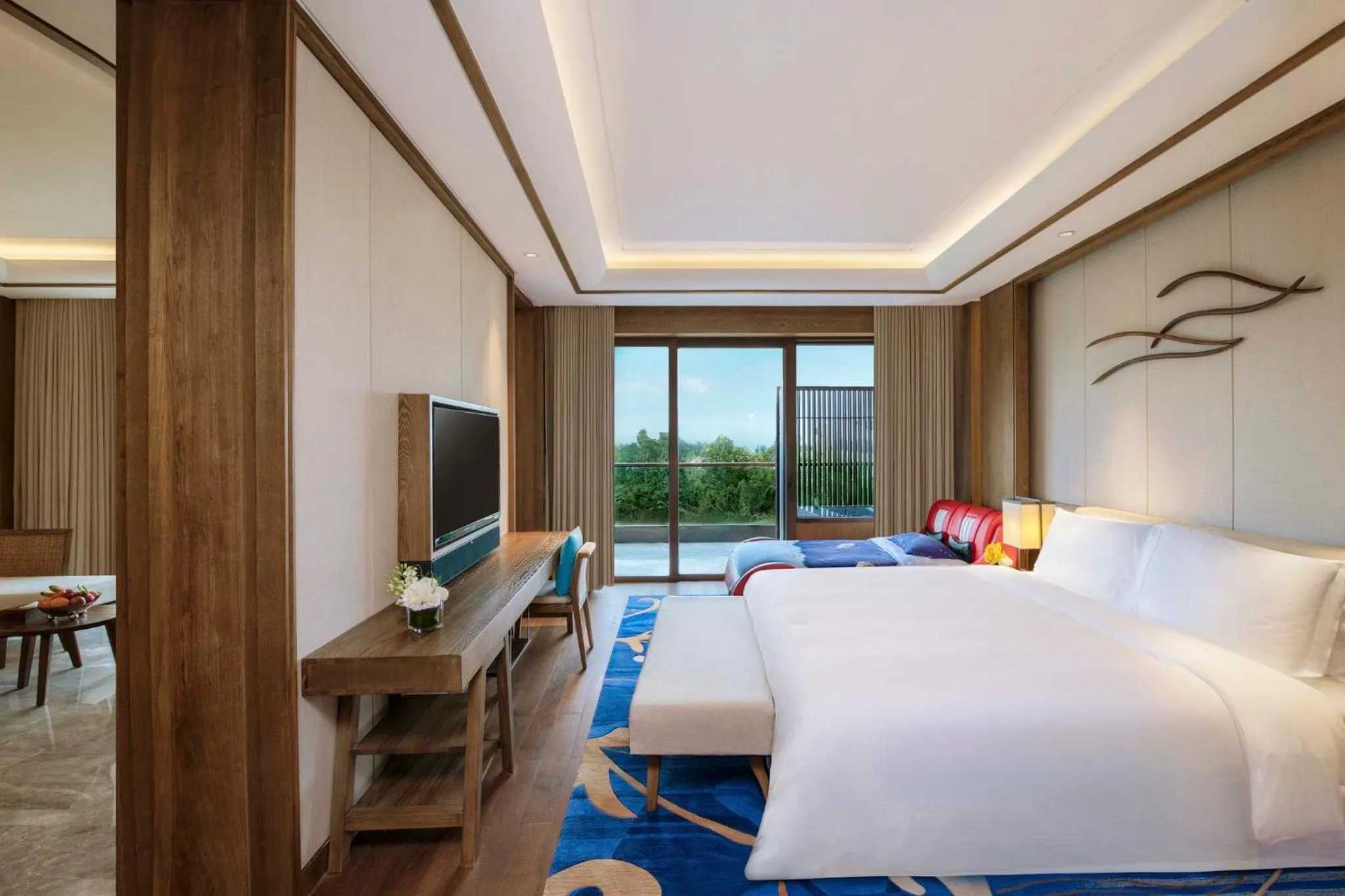 Photo of the whole room, Bed in InterContinental Sanya Haitang Bay Resort by IHG