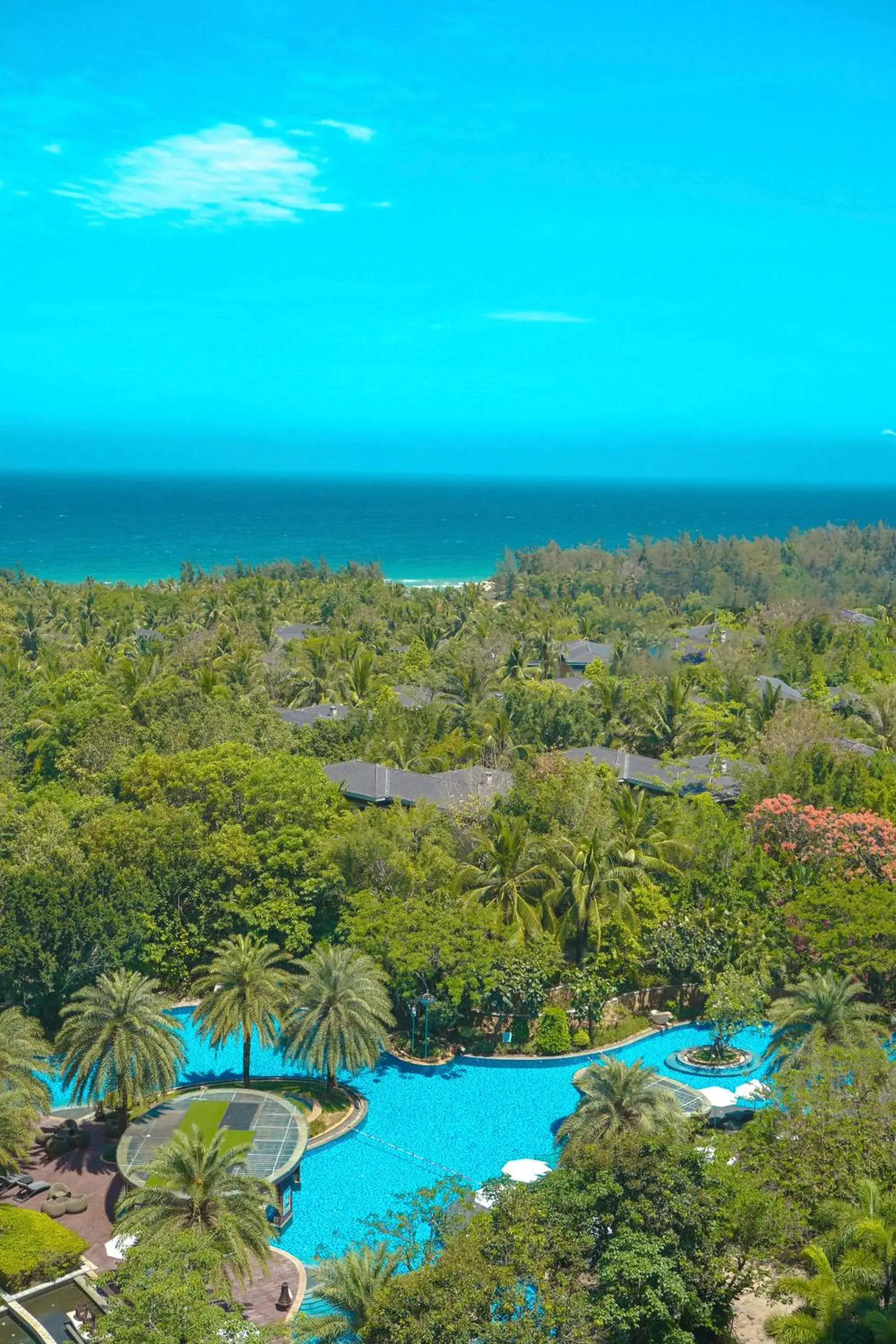 Swimming pool in InterContinental Sanya Haitang Bay Resort by IHG Swimming pool in InterContinental Sanya Haitang Bay Resort by IHG