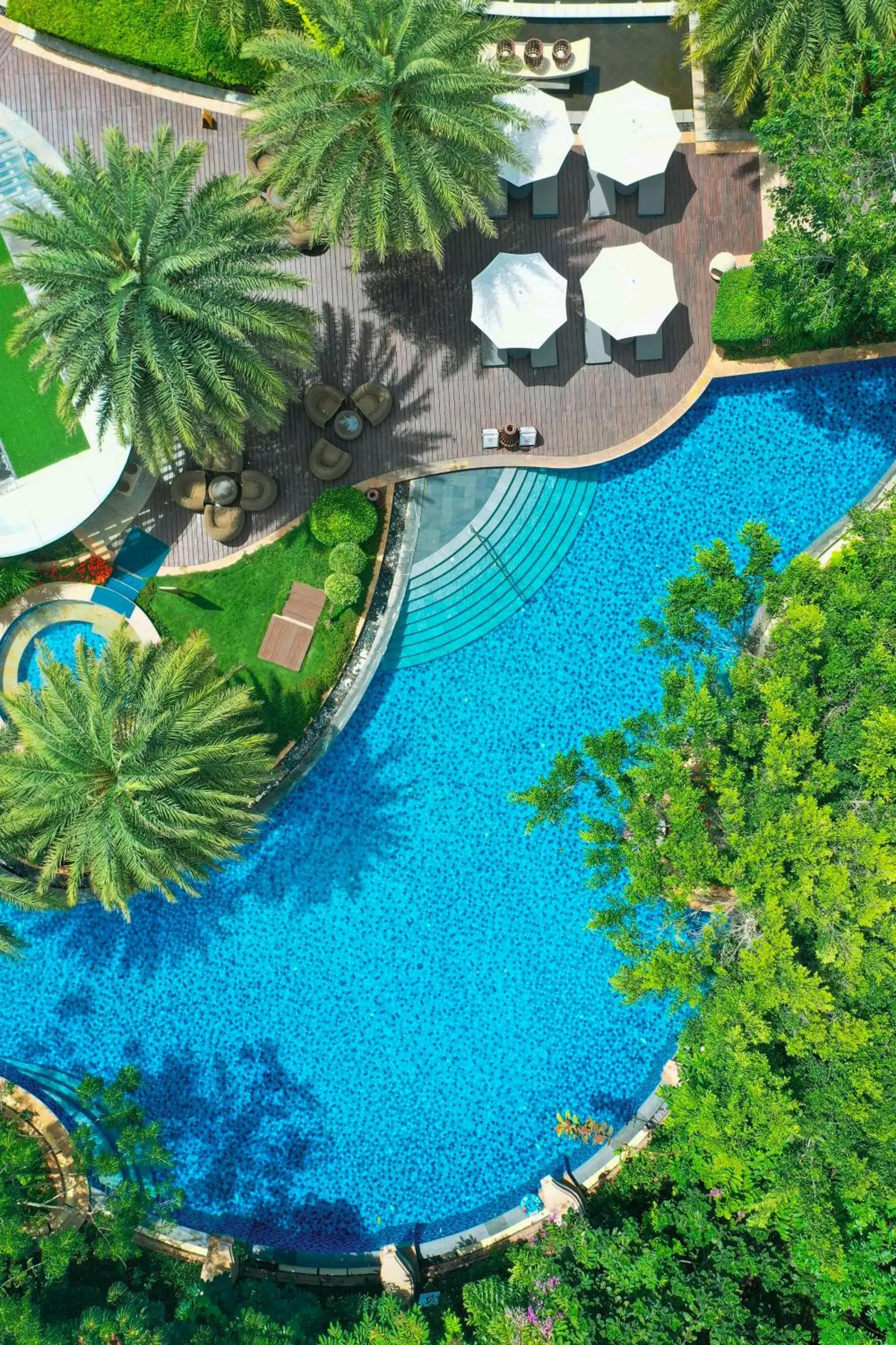Swimming pool in InterContinental Sanya Haitang Bay Resort by IHG Swimming pool in InterContinental Sanya Haitang Bay Resort by IHG