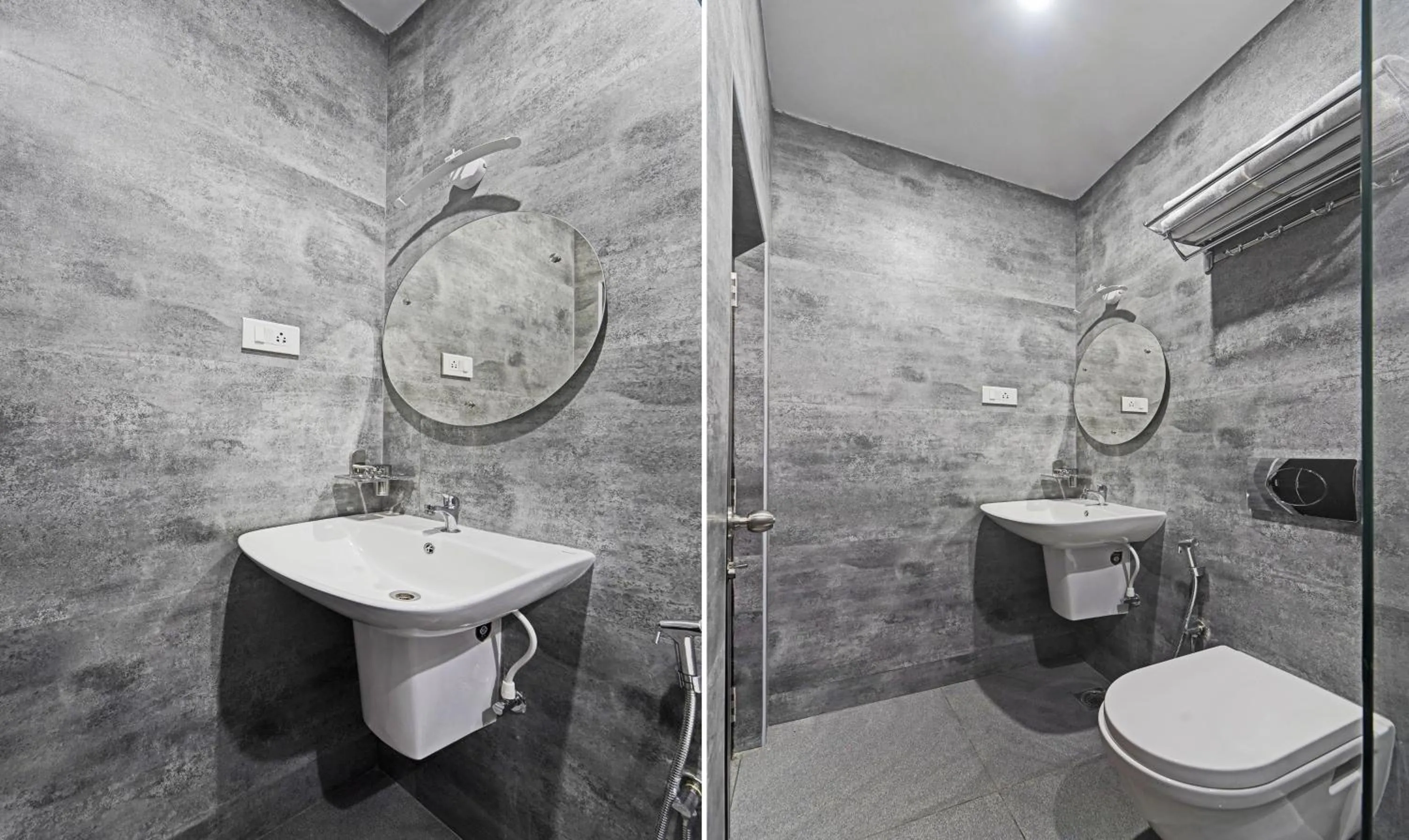 Toilet in Treebo Premium Raffis' Andalusia Bay Way