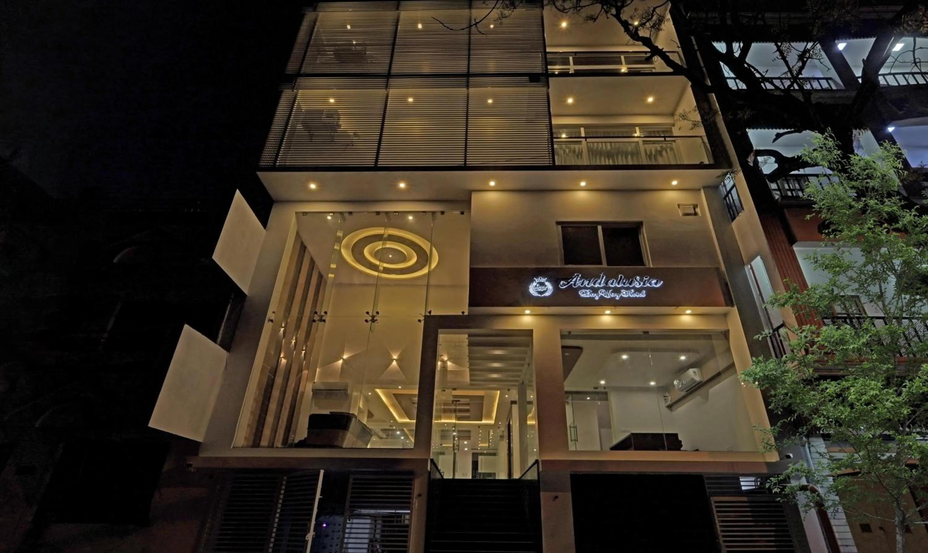 Property building in Treebo Premium Raffis' Andalusia Bay Way