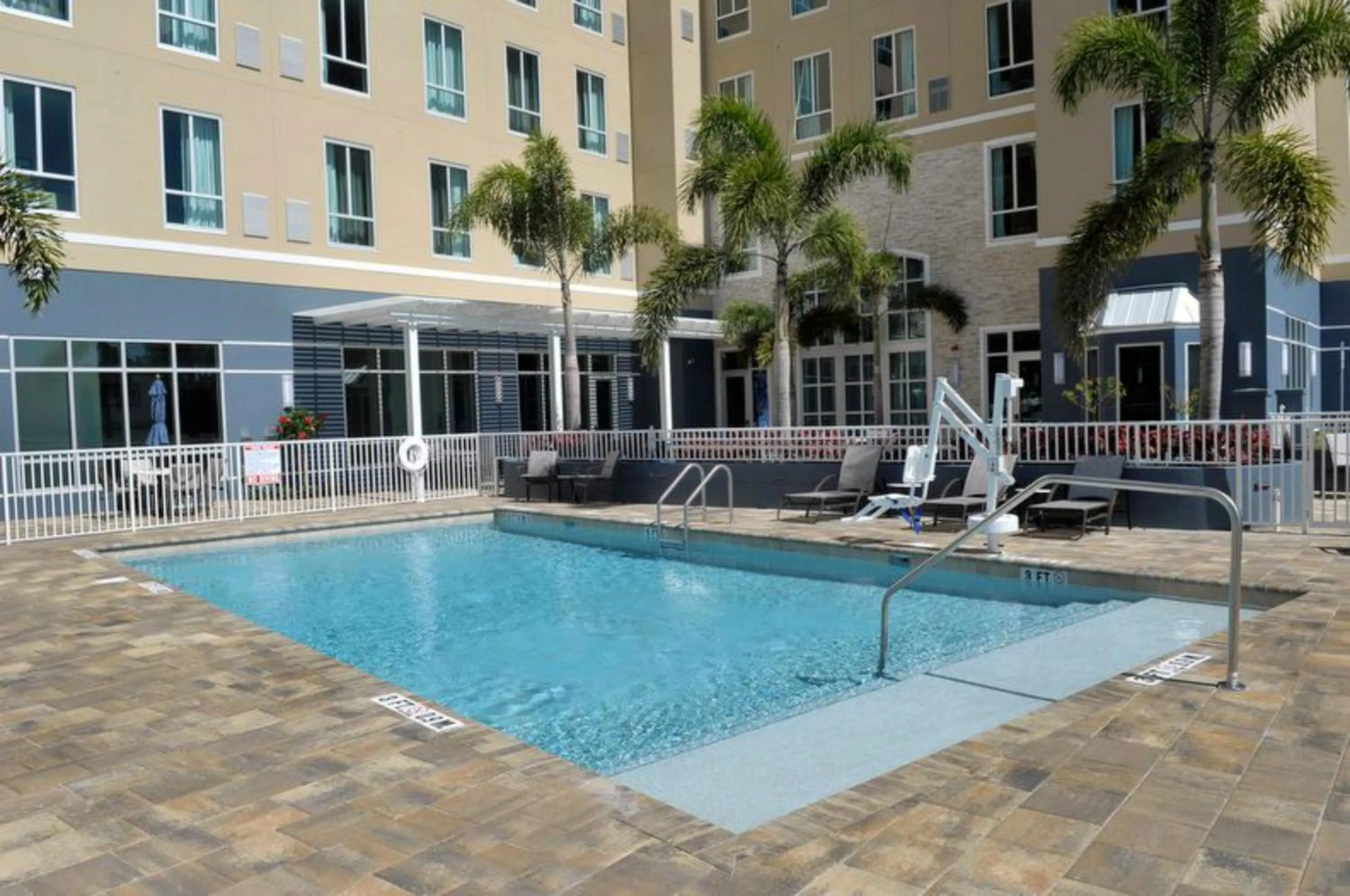 Swimming pool in Staybridge Suites St. Petersburg FL by IHG