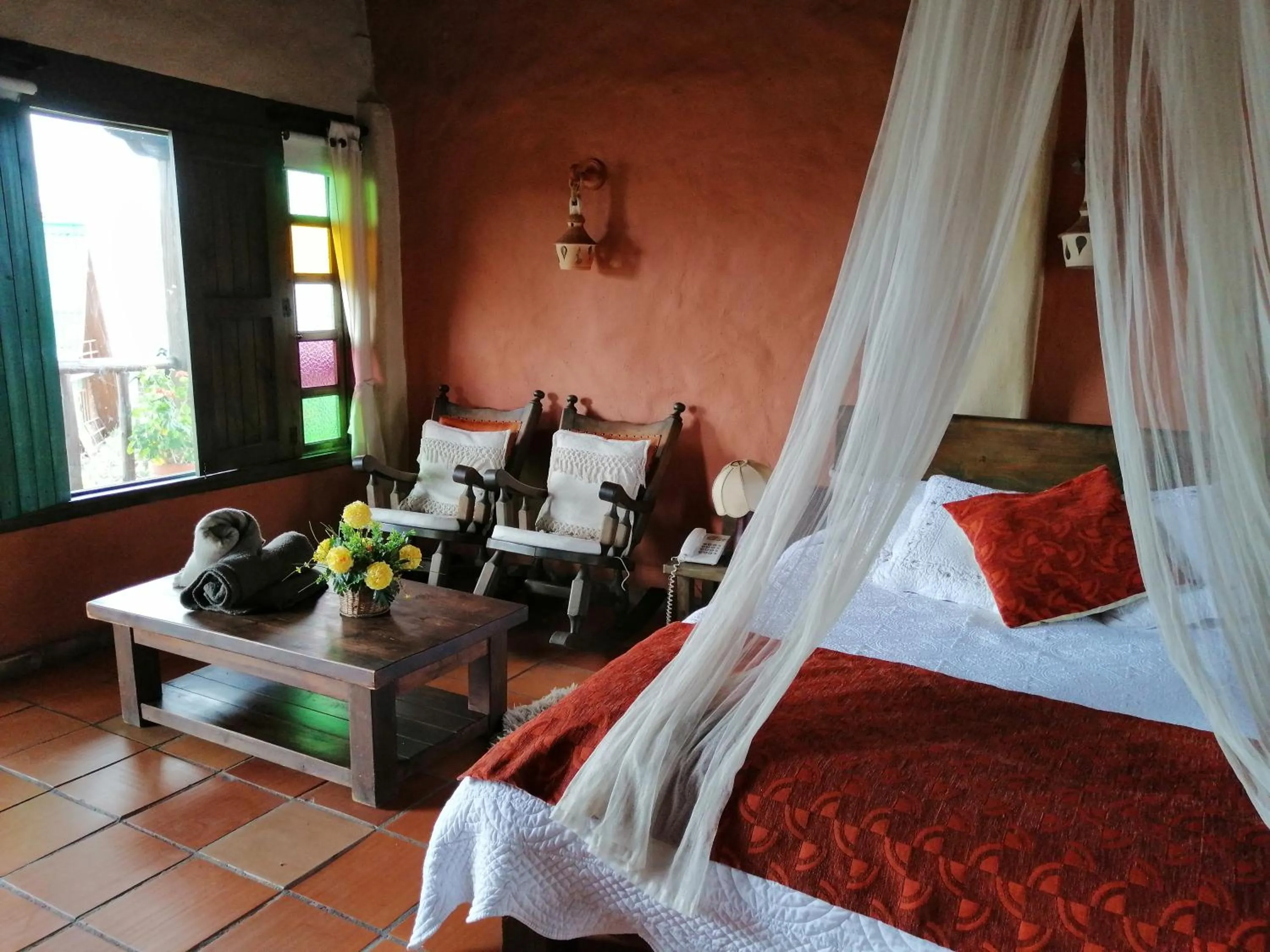 Bed in Hotel Casablanca Natural Spa