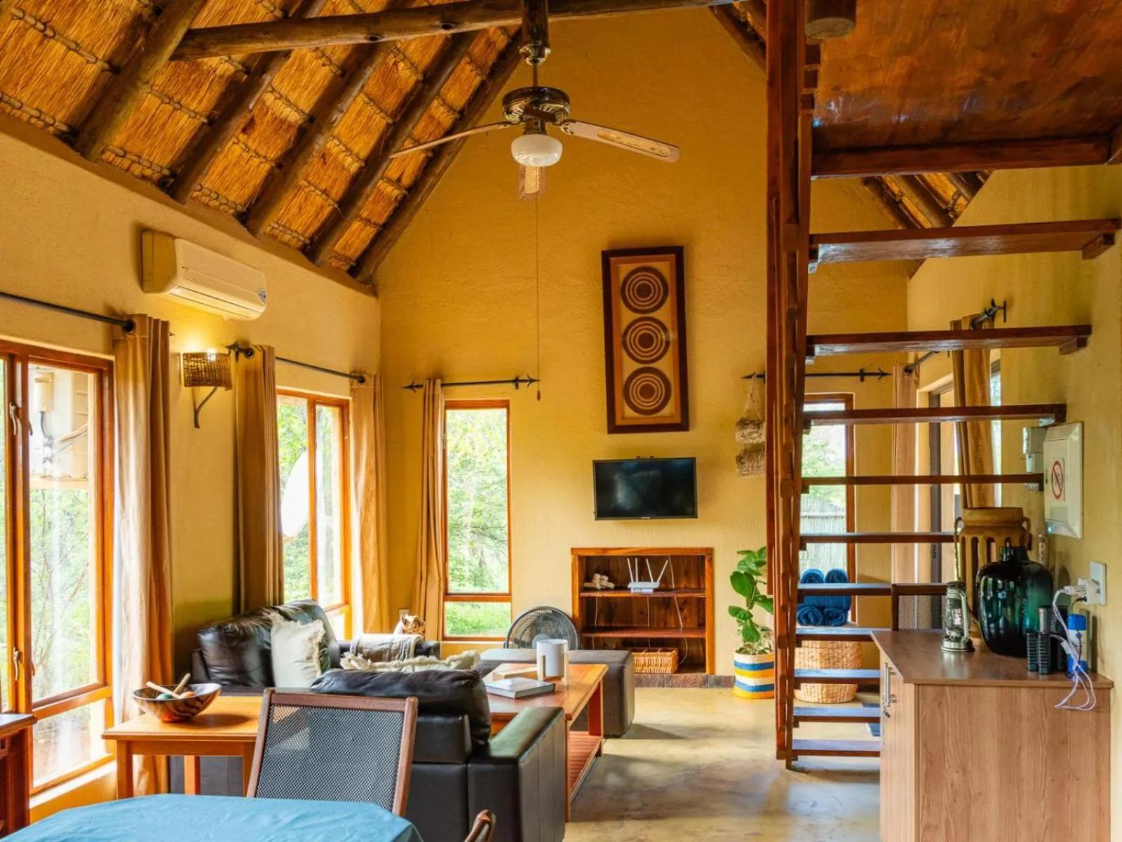 Living room in Impala Cottage