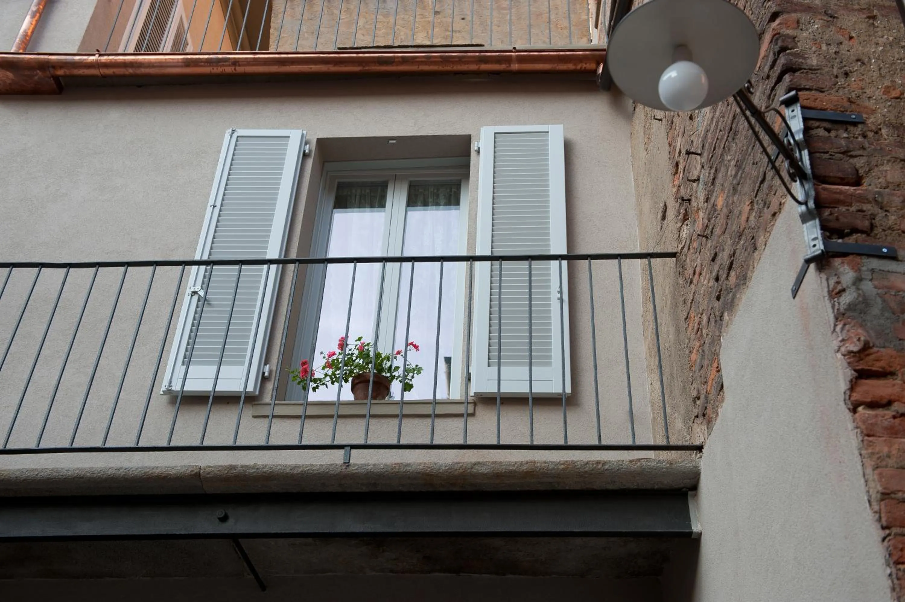 Decorative detail in Locanda San Bernardo