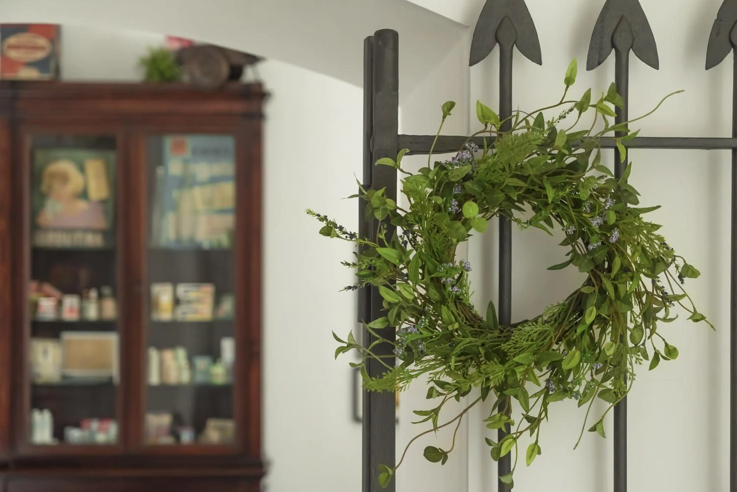 Decorative detail in Locanda San Bernardo