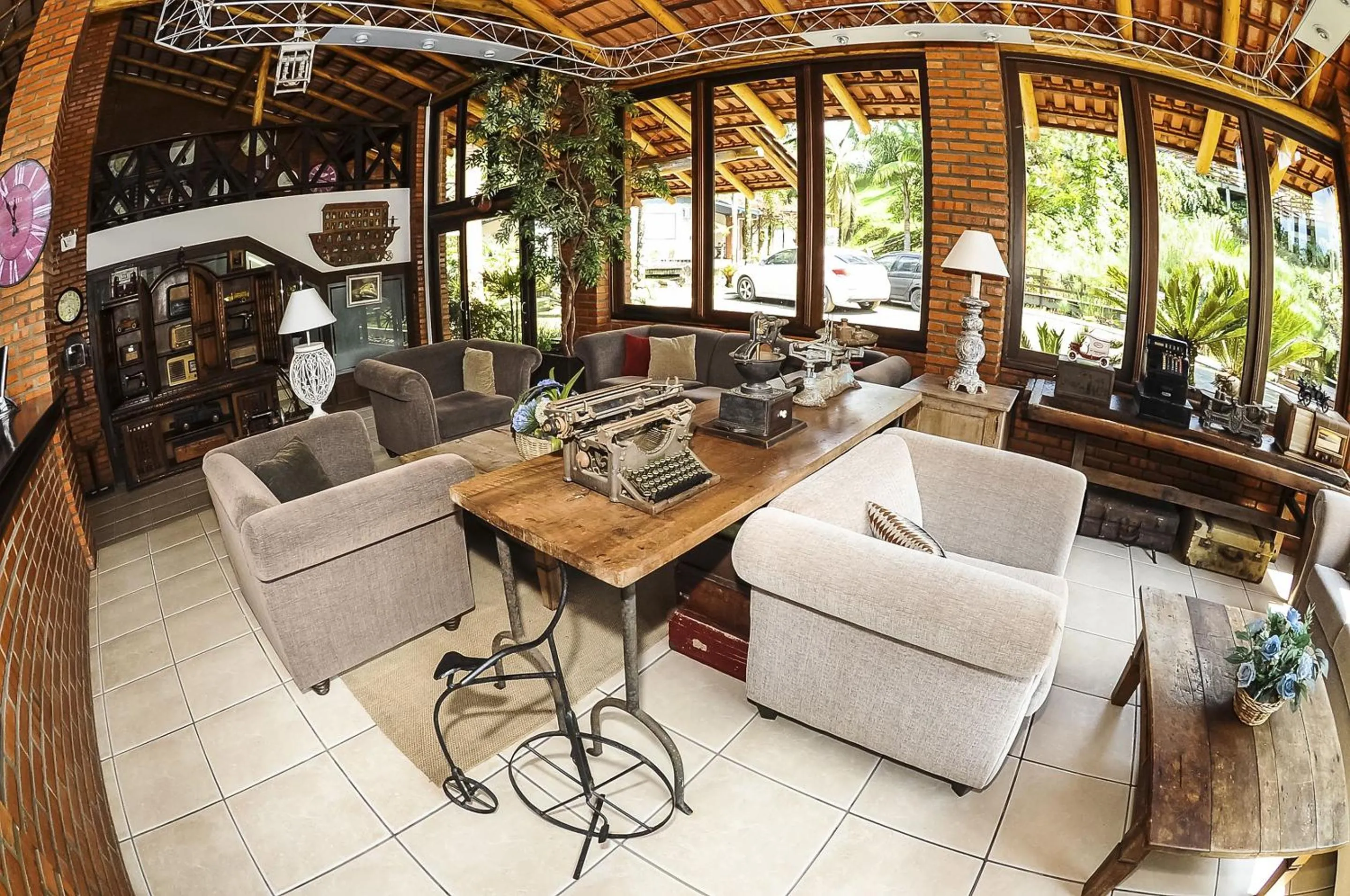 Decorative detail in Pousada Arraial do Ouro