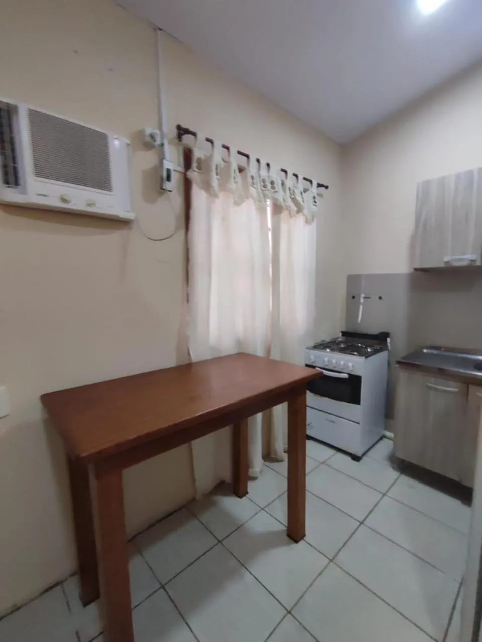 Kitchen or kitchenette in Apart da Cachoeira