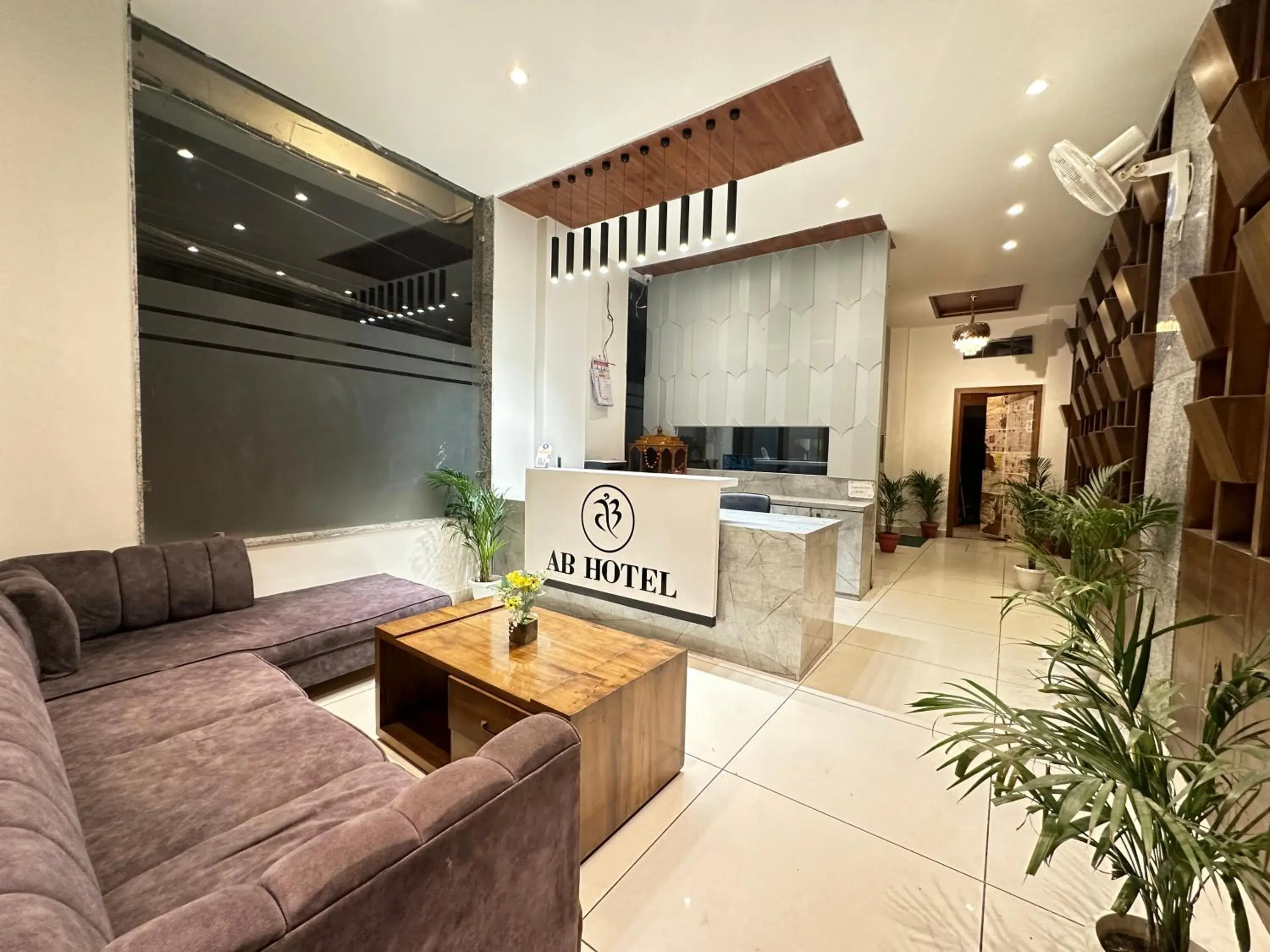 Lobby or reception in AB Hotel Lobby or reception in AB Hotel