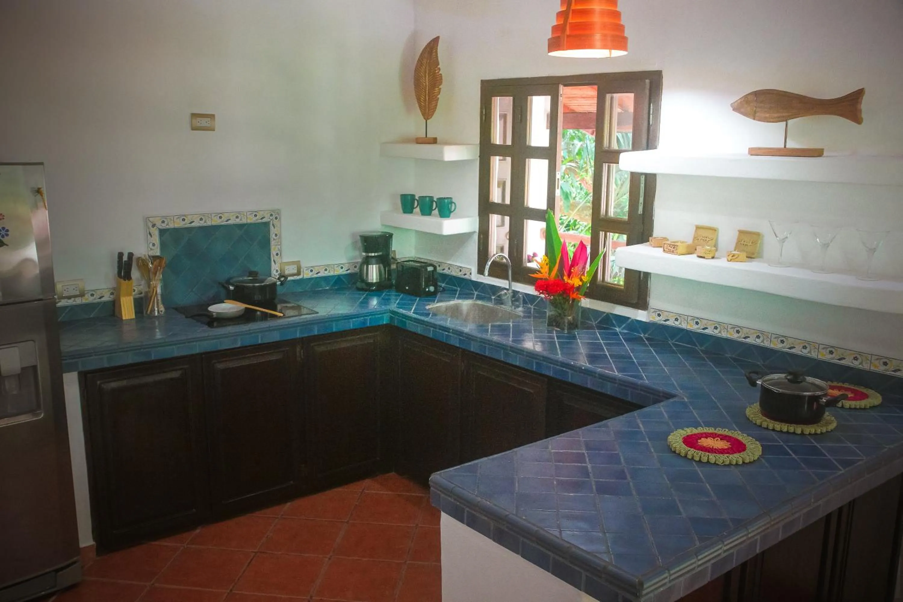 Kitchen or kitchenette in Manala Hotel
