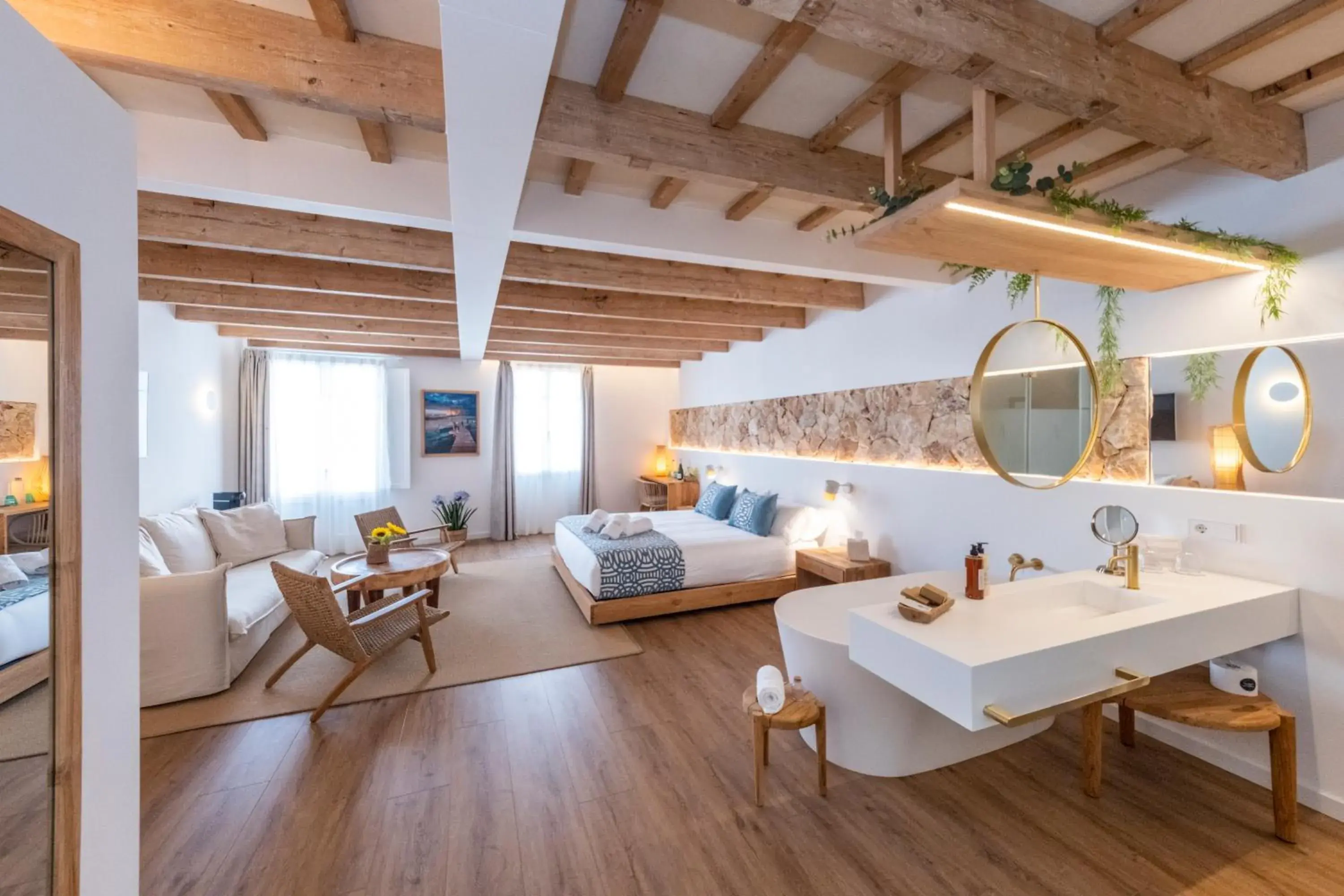 Deluxe Junior Suite in Hotel S'Antiga Adults Only Deluxe Junior Suite in Hotel S'Antiga Adults Only