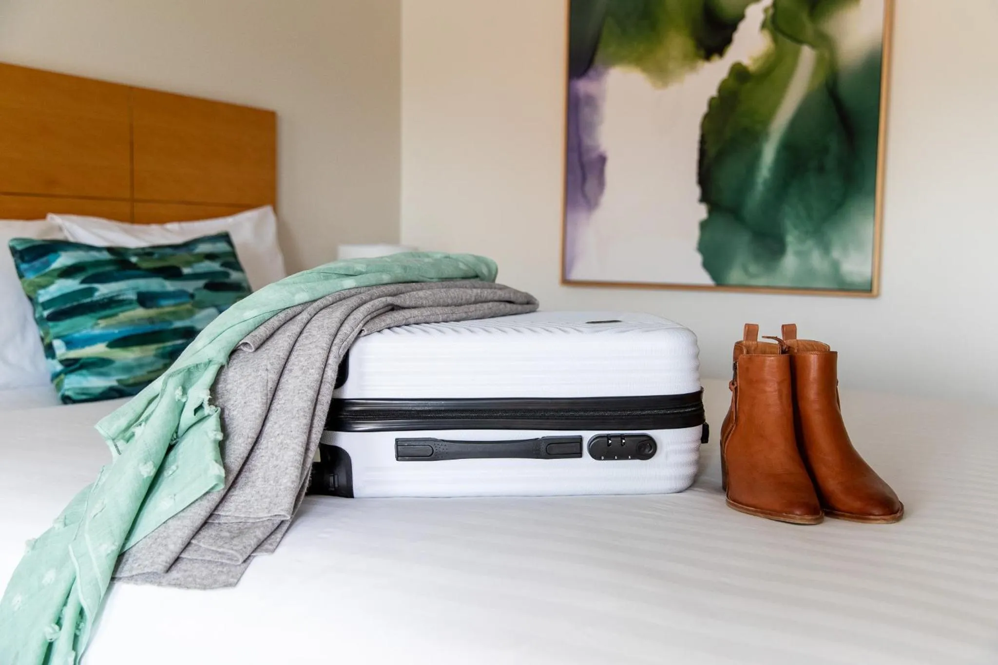 Bed in Tea House Motor Inn