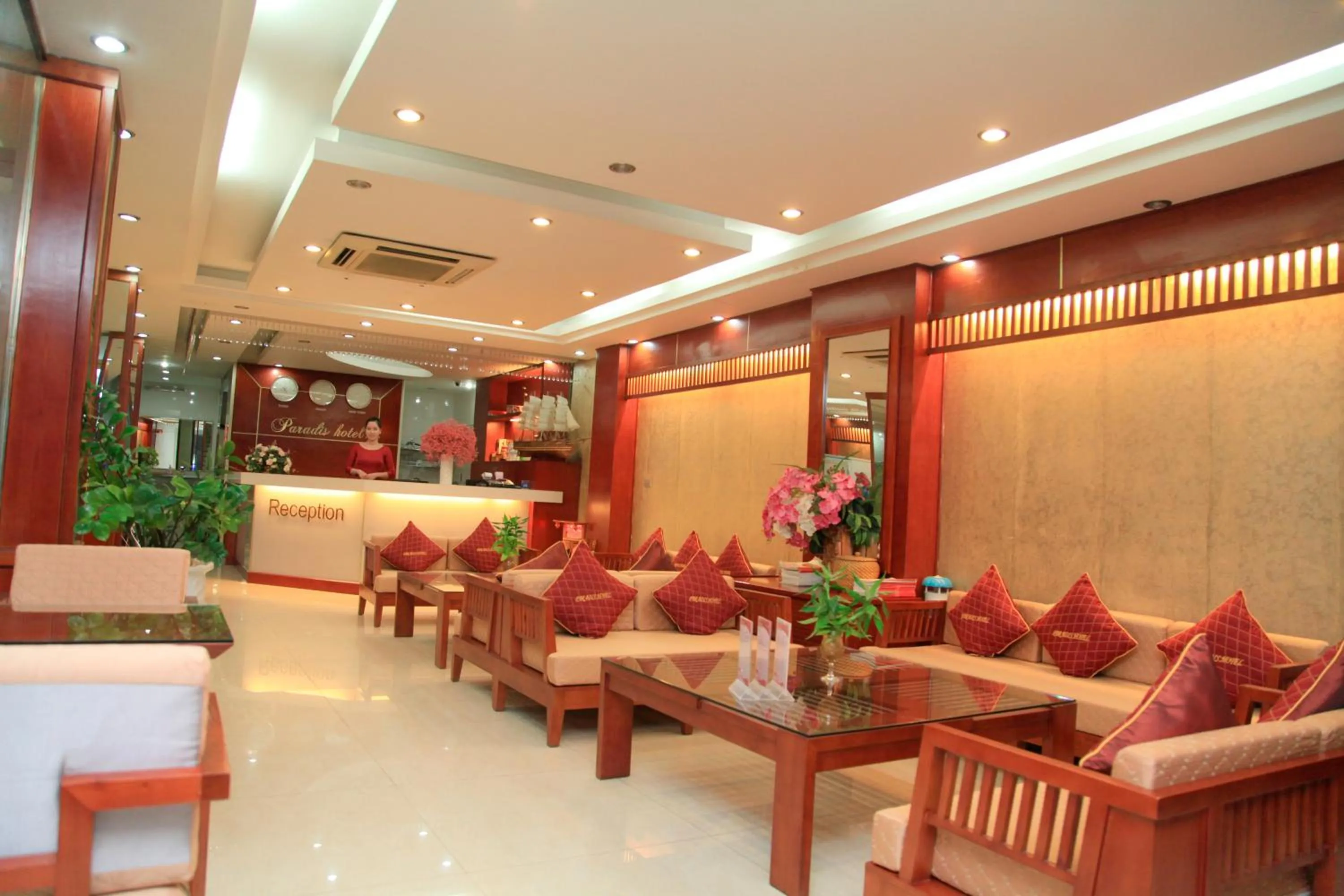 Living room in Paradis Hotel