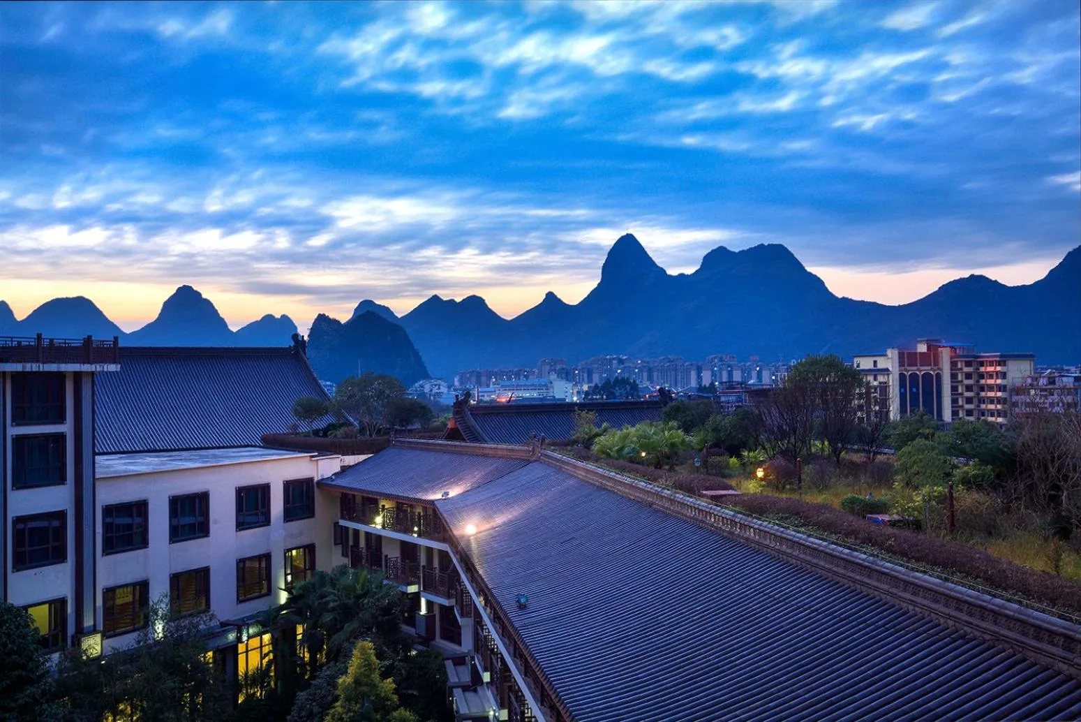 Mountain view in Grand Bravo Guilin
