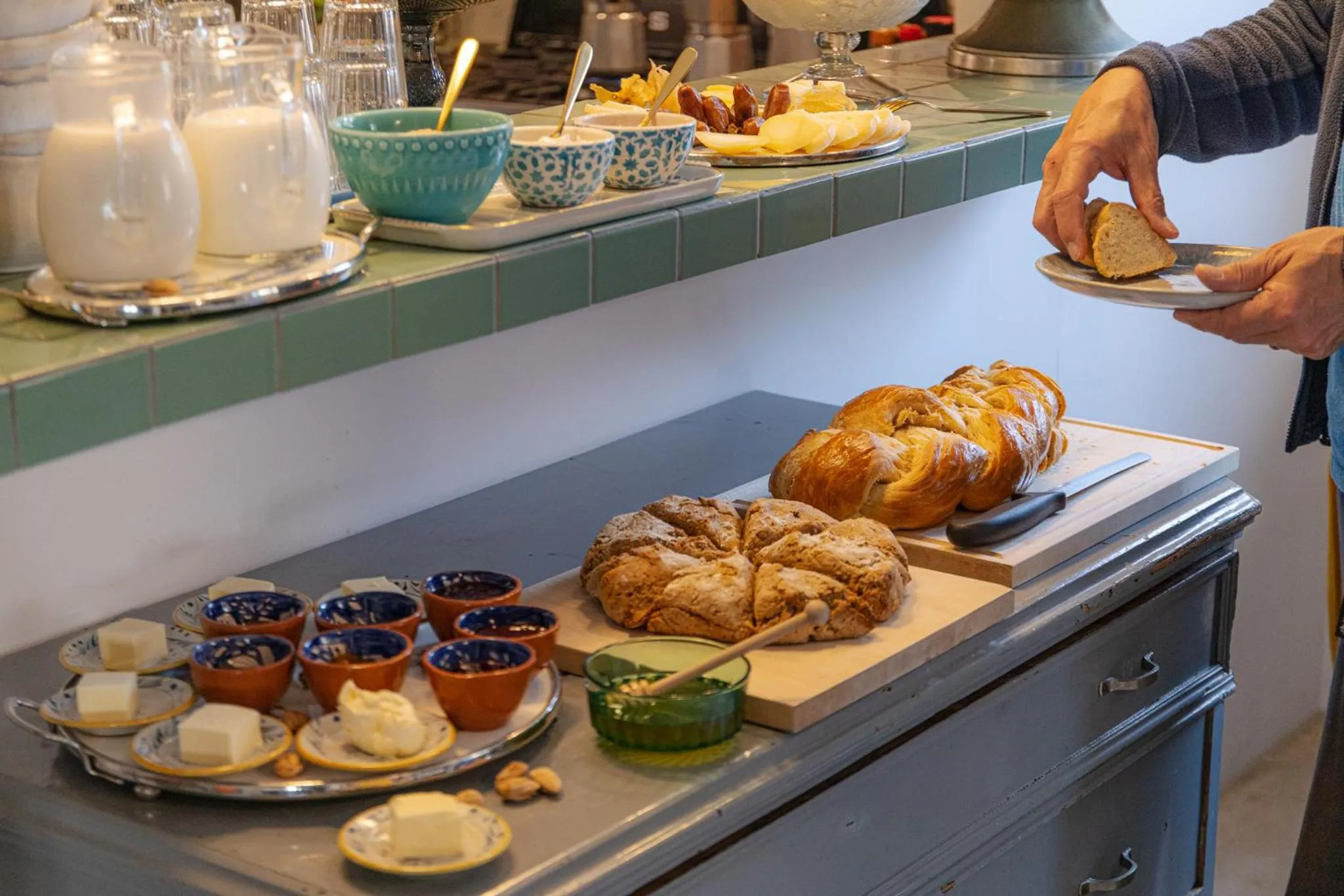 Buffet breakfast in Moinho Calmo