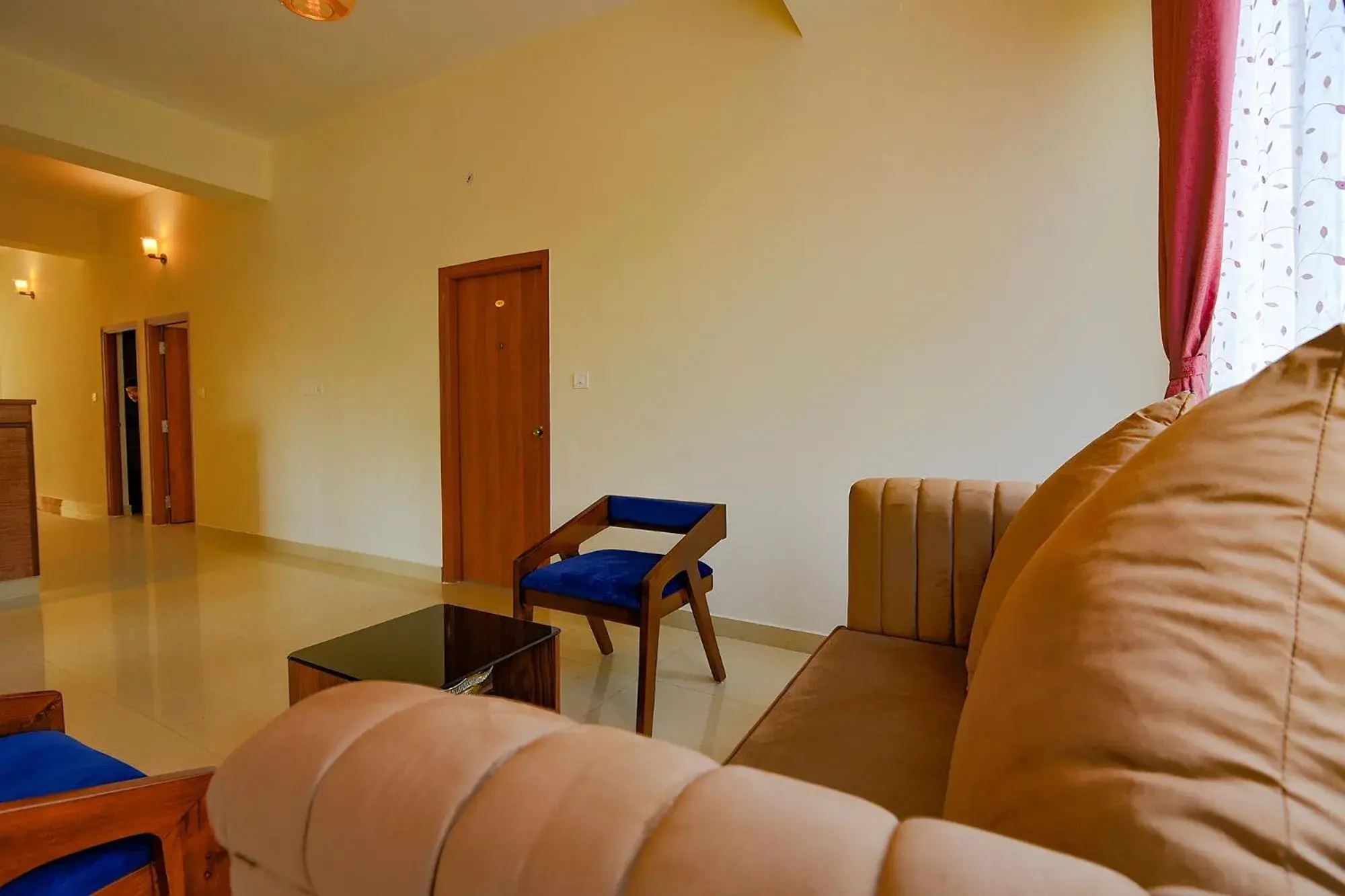 Seating area in FabHotel GR Lake View - BTM Layout Seating area in FabHotel GR Lake View - BTM Layout
