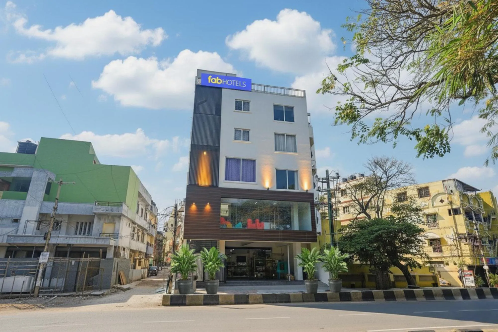 Property building in FabHotel GR Lake View - BTM Layout