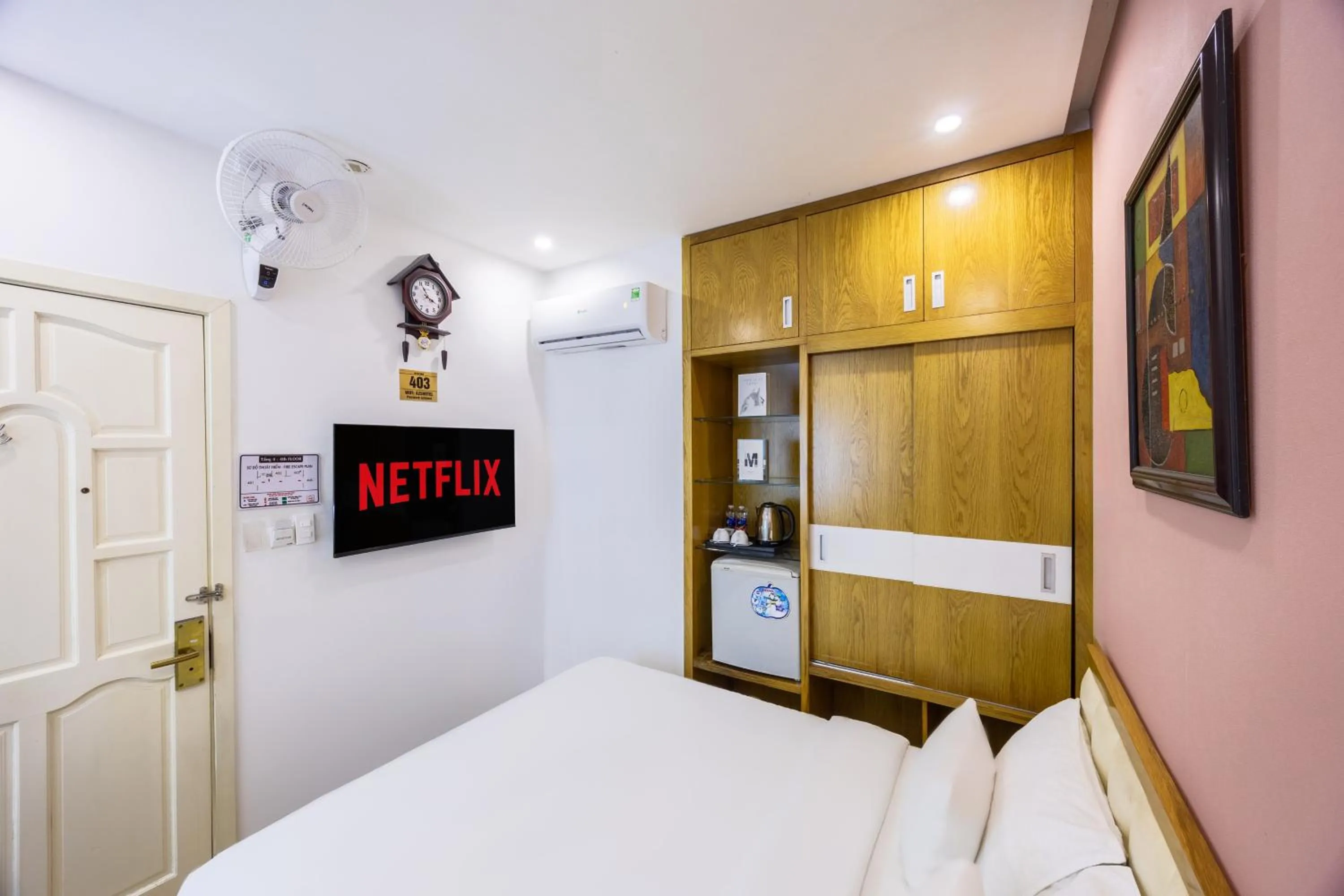 Bed in A25 Hotel - 75 Lê Thị Hồng Gấm