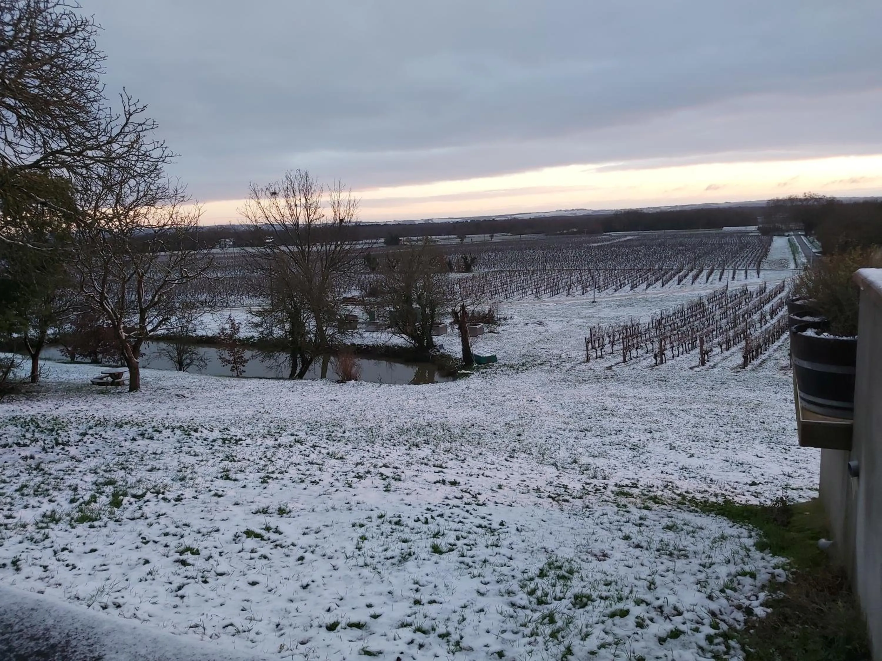 Winter in domaine de codeval