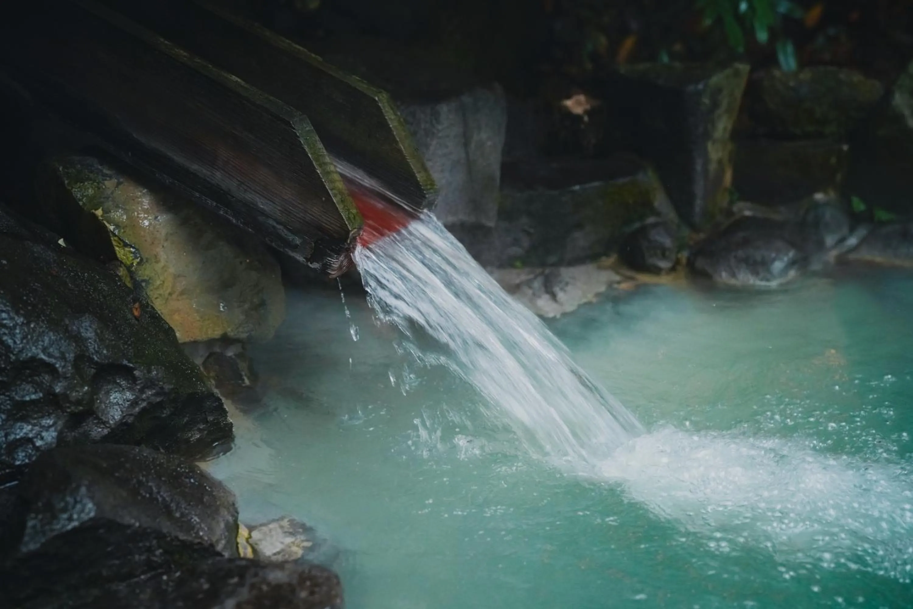 Hot Spring Bath in Yuyado Unzen Shinyu