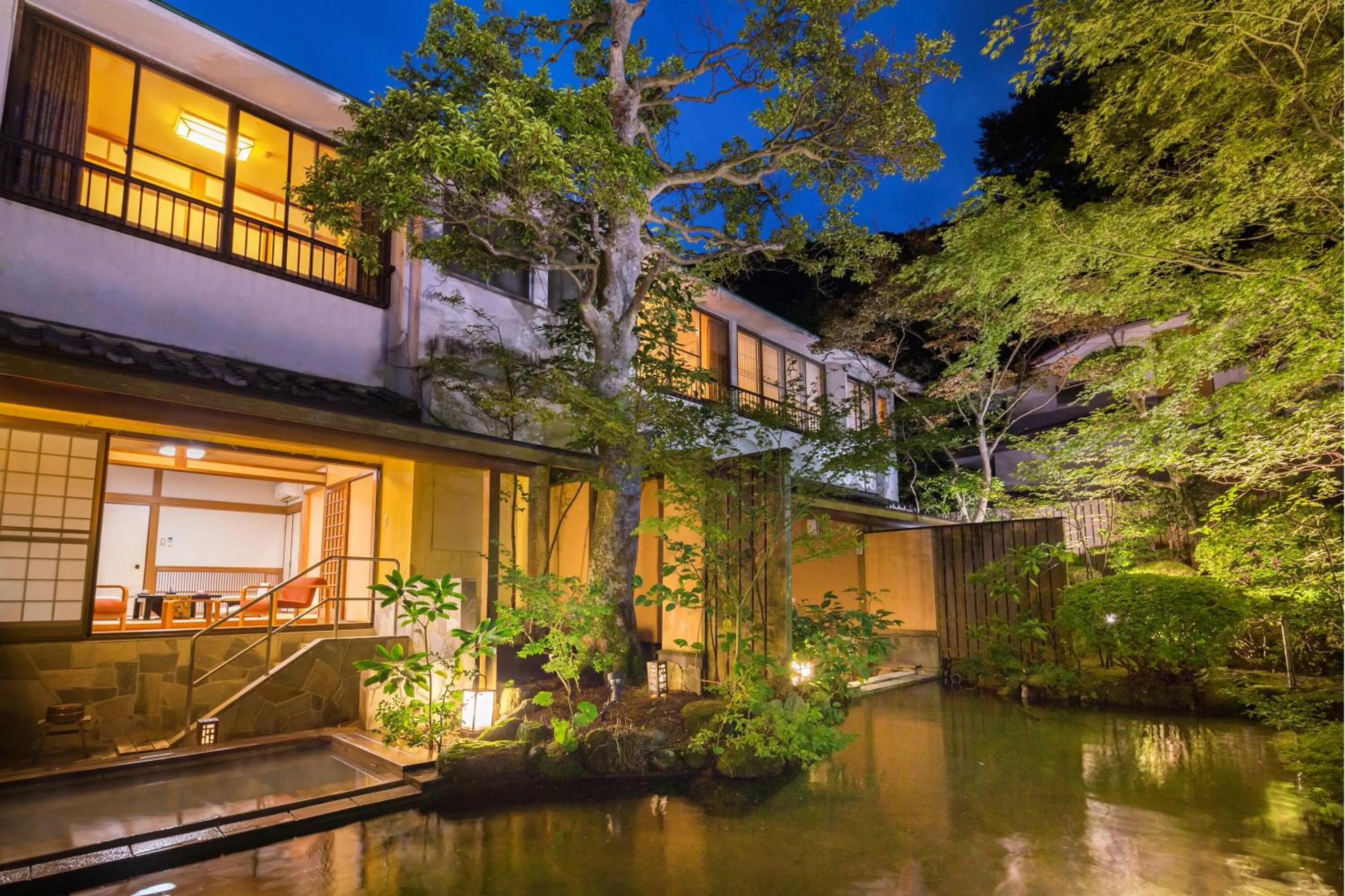 Garden in Yuyado Unzen Shinyu