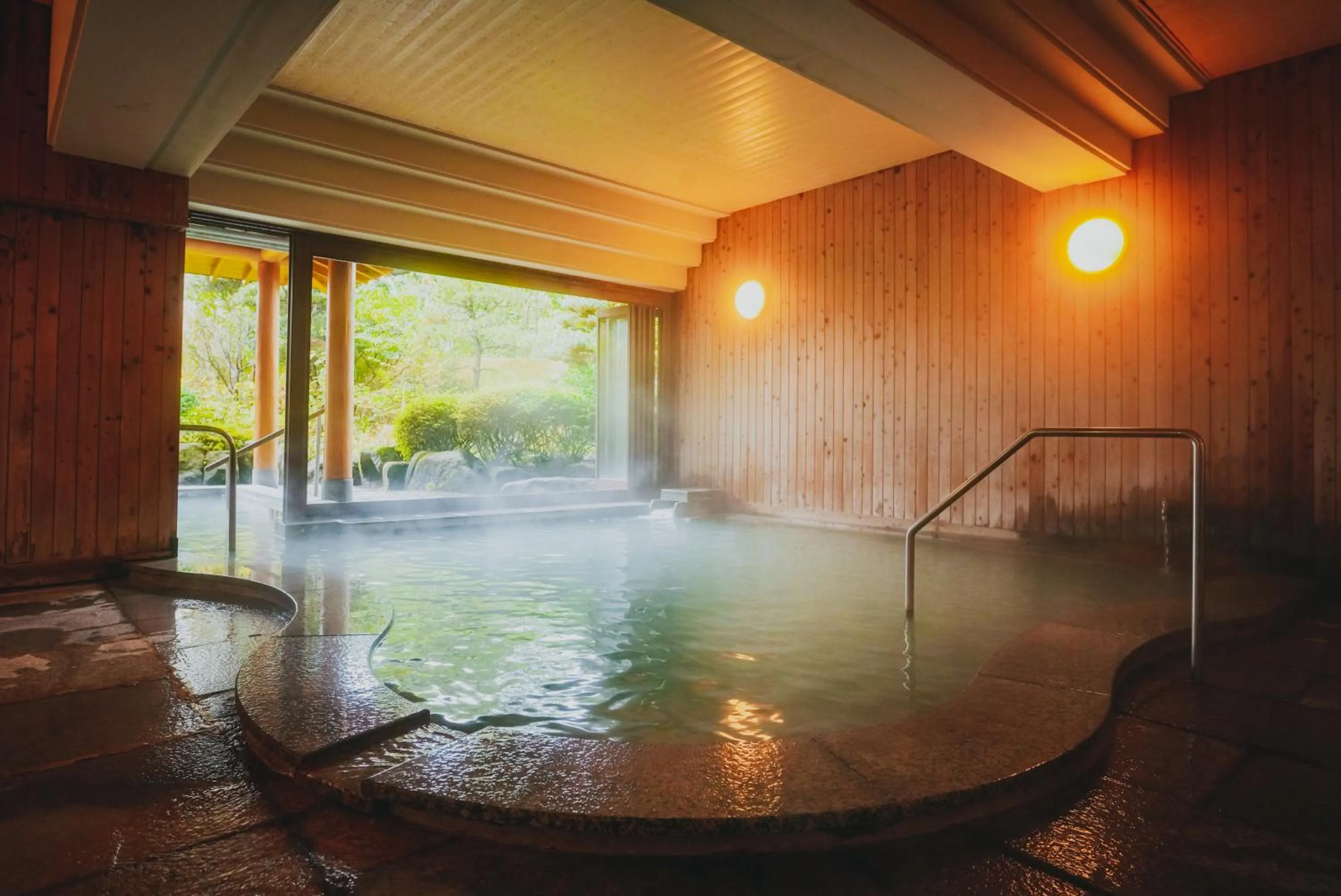Hot Spring Bath in Yuyado Unzen Shinyu
