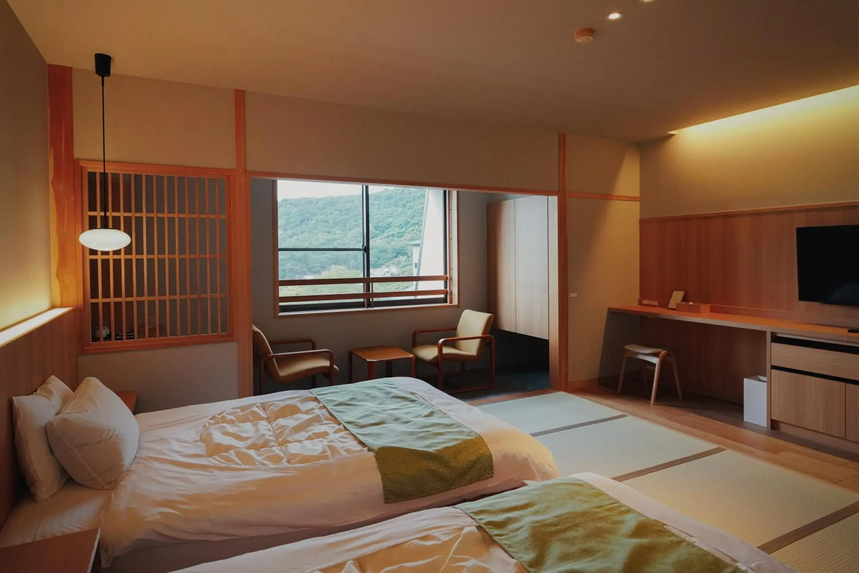 Bedroom, Bed in Yuyado Unzen Shinyu Bedroom, Bed in Yuyado Unzen Shinyu