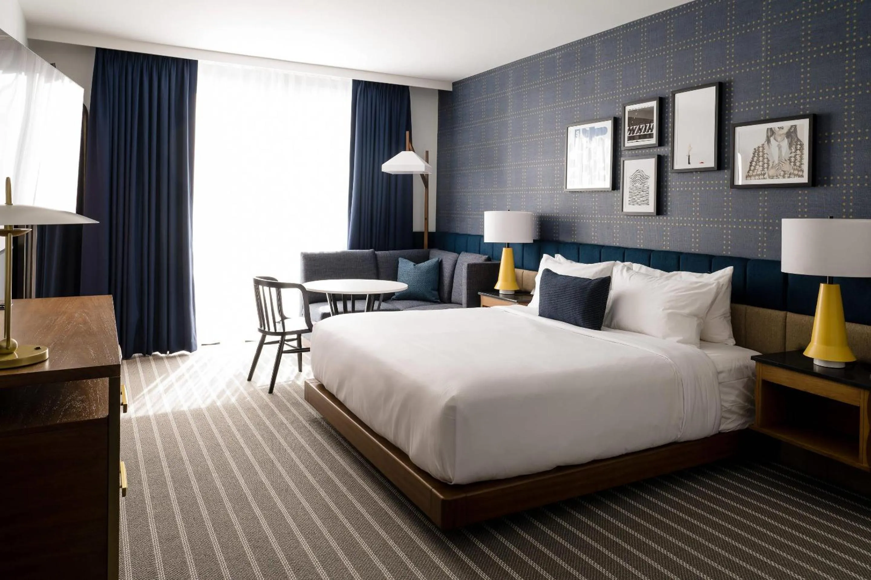 Bedroom, Bed in Cambria Hotel Boston Somerville