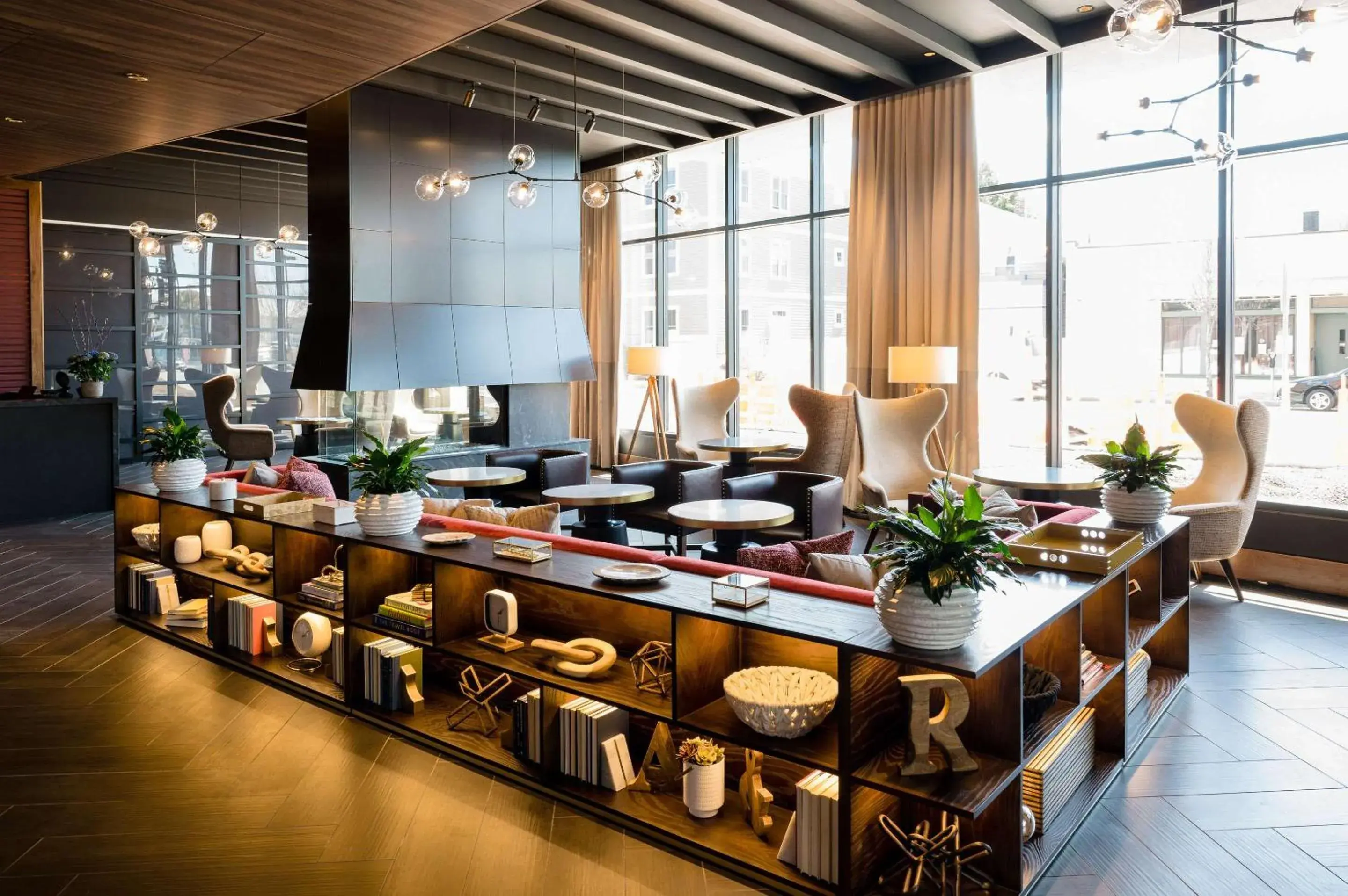 Lobby or reception in Cambria Hotel Boston Somerville Lobby or reception in Cambria Hotel Boston Somerville