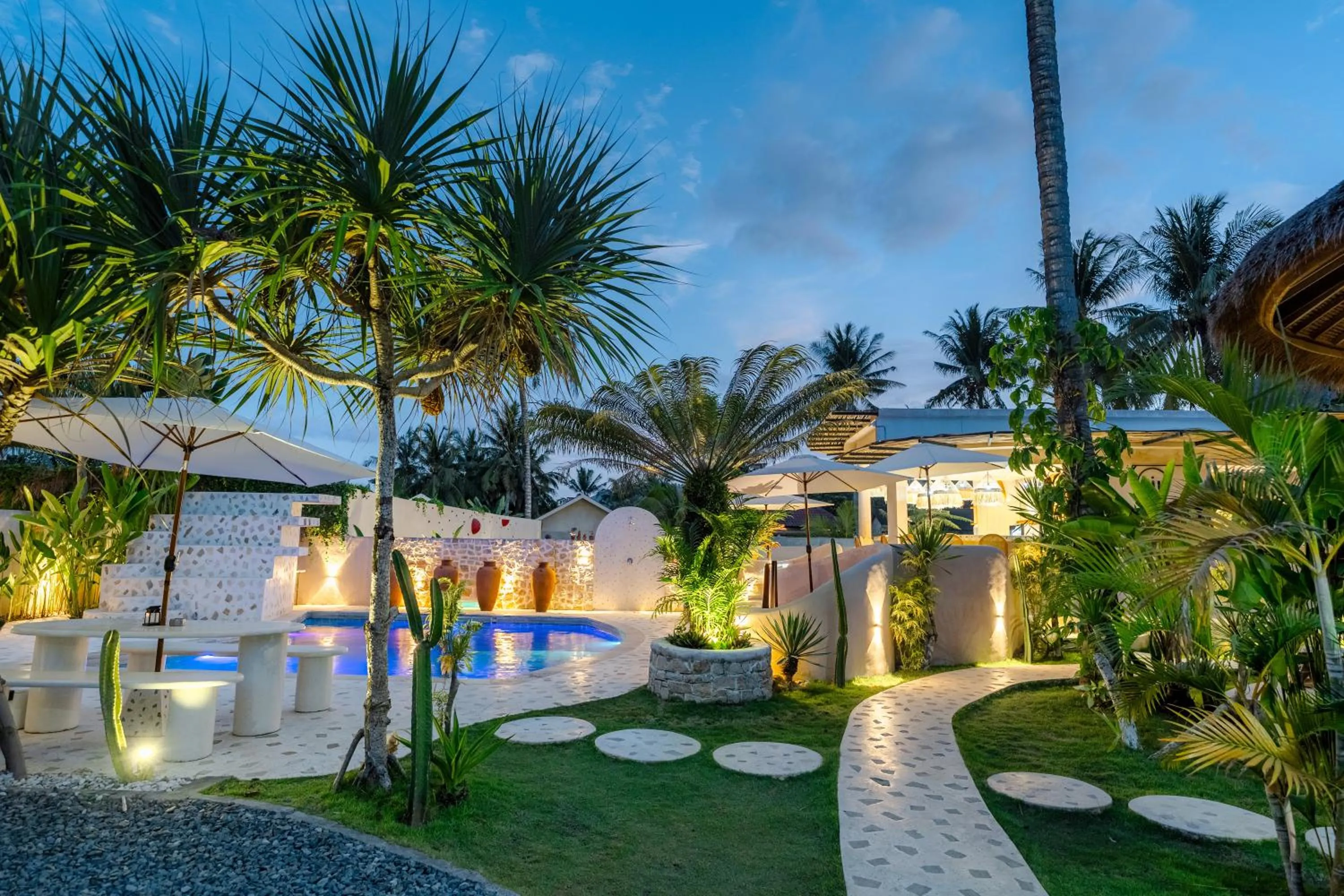 Garden in Tiu Oasis Lombok