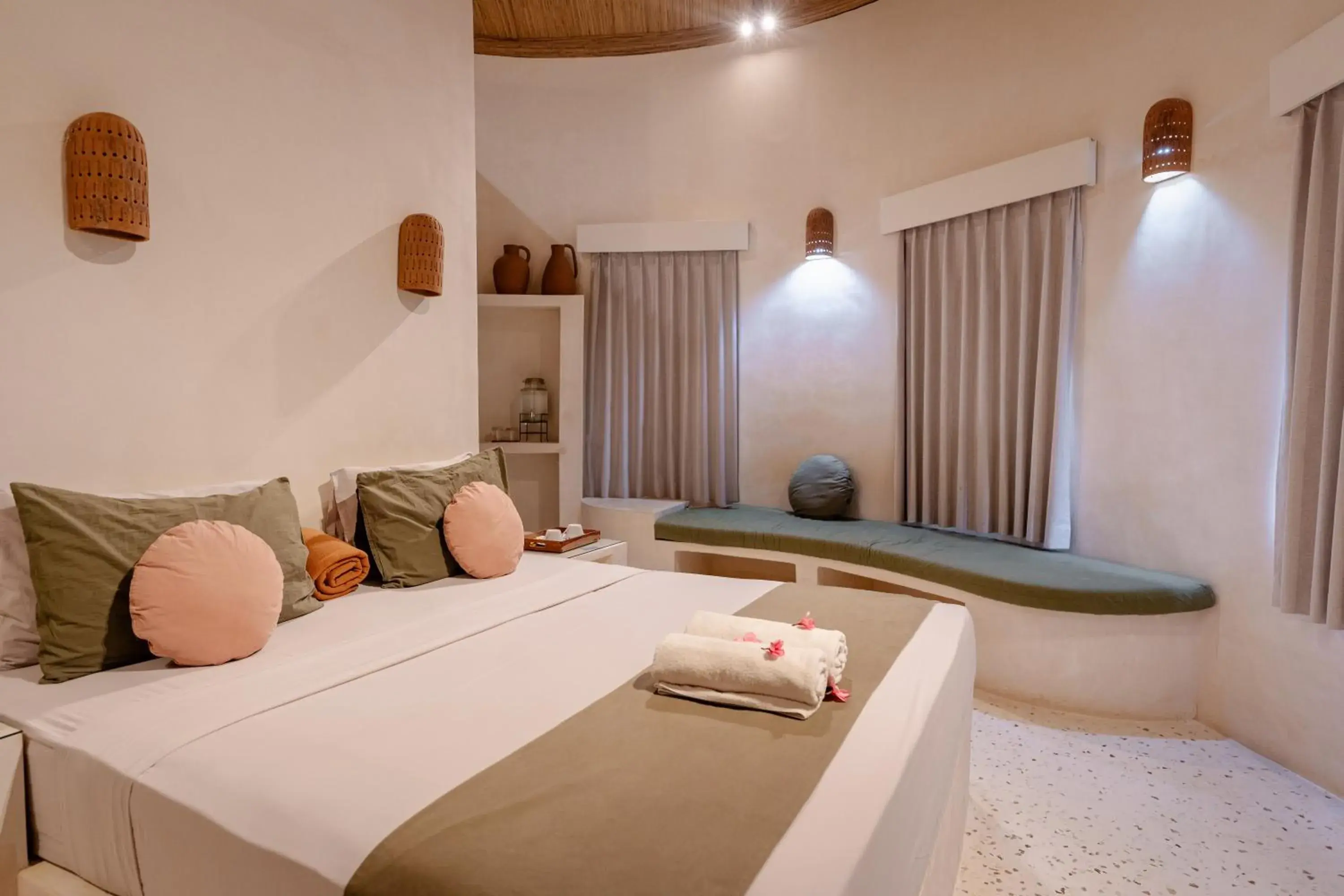 Bed in Tiu Oasis Lombok Bed in Tiu Oasis Lombok